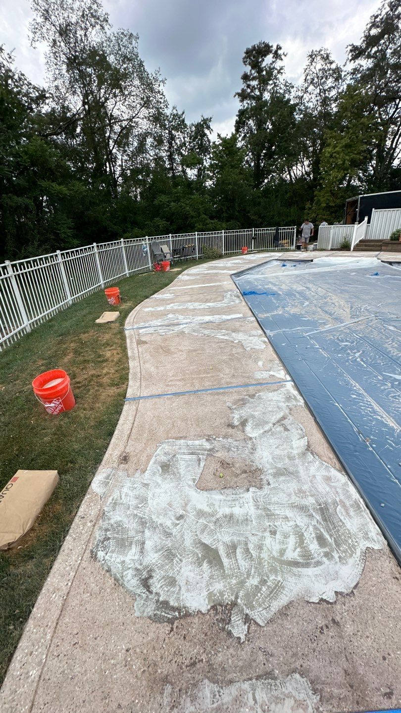 Pool Deck Project in Monroeville by Floors in a Day, Inc