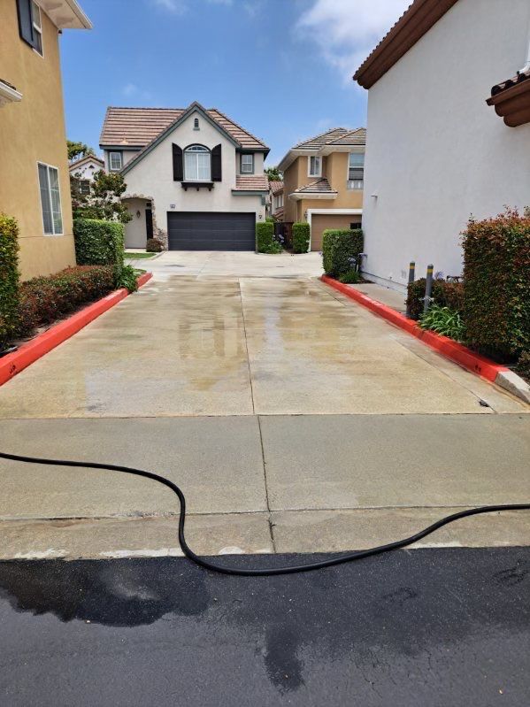 Irvine Pressure Washing - HOA Driveways by Property Cleaning Experts