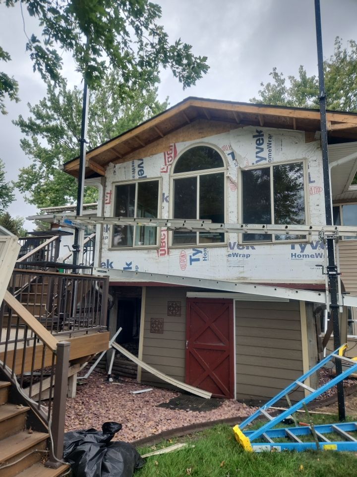 Exterior remodel by Homebound Construction