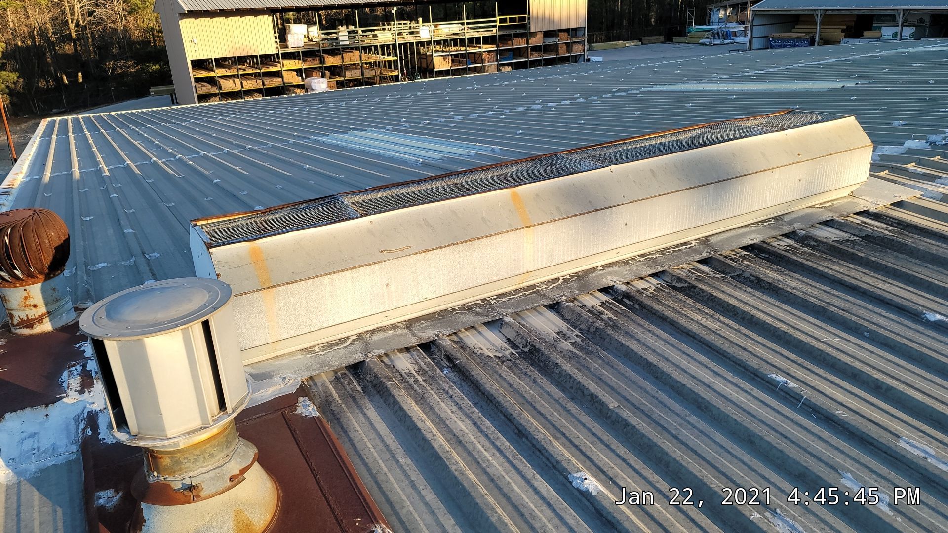 Commercial Roofing Installation using Aldocoat Coatings by Hostetler Roofing