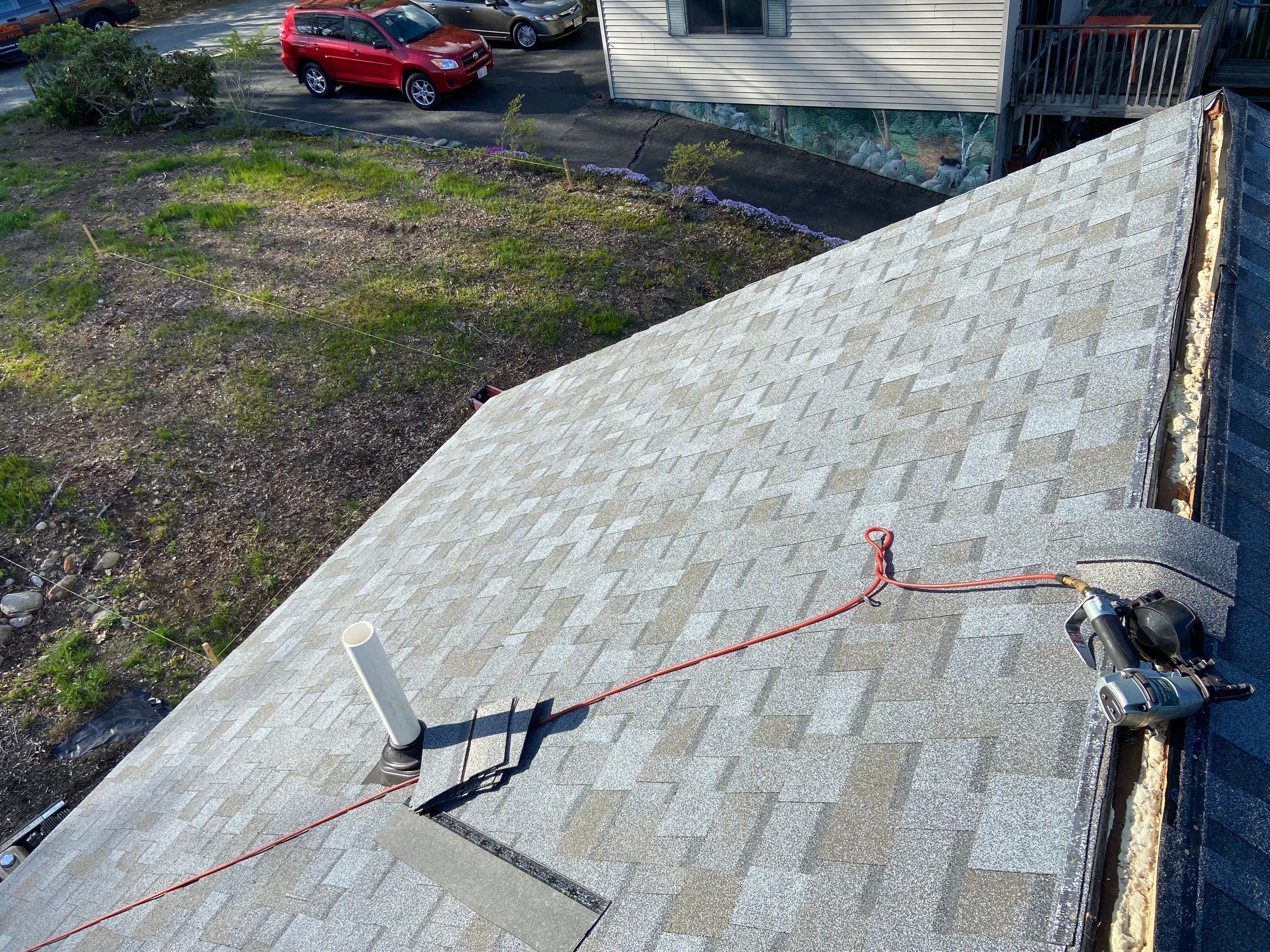 Residential Roofing Installation using Owens Corning TruDefinition by Sensible Home Solutions