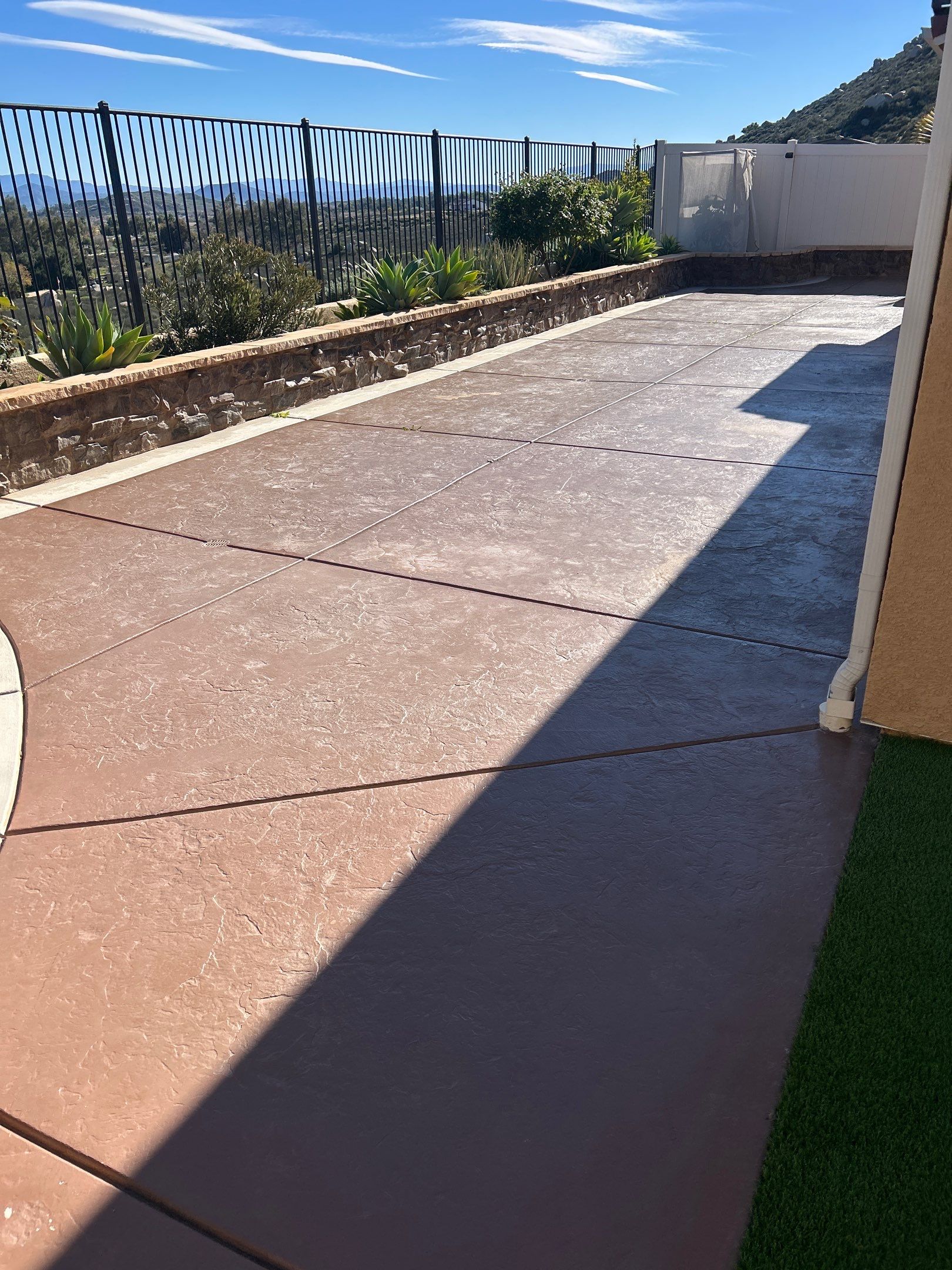 Sandblasting Paint Off Concrete & Sealing in Lake Elsinore, CA by La Power Washing Inc