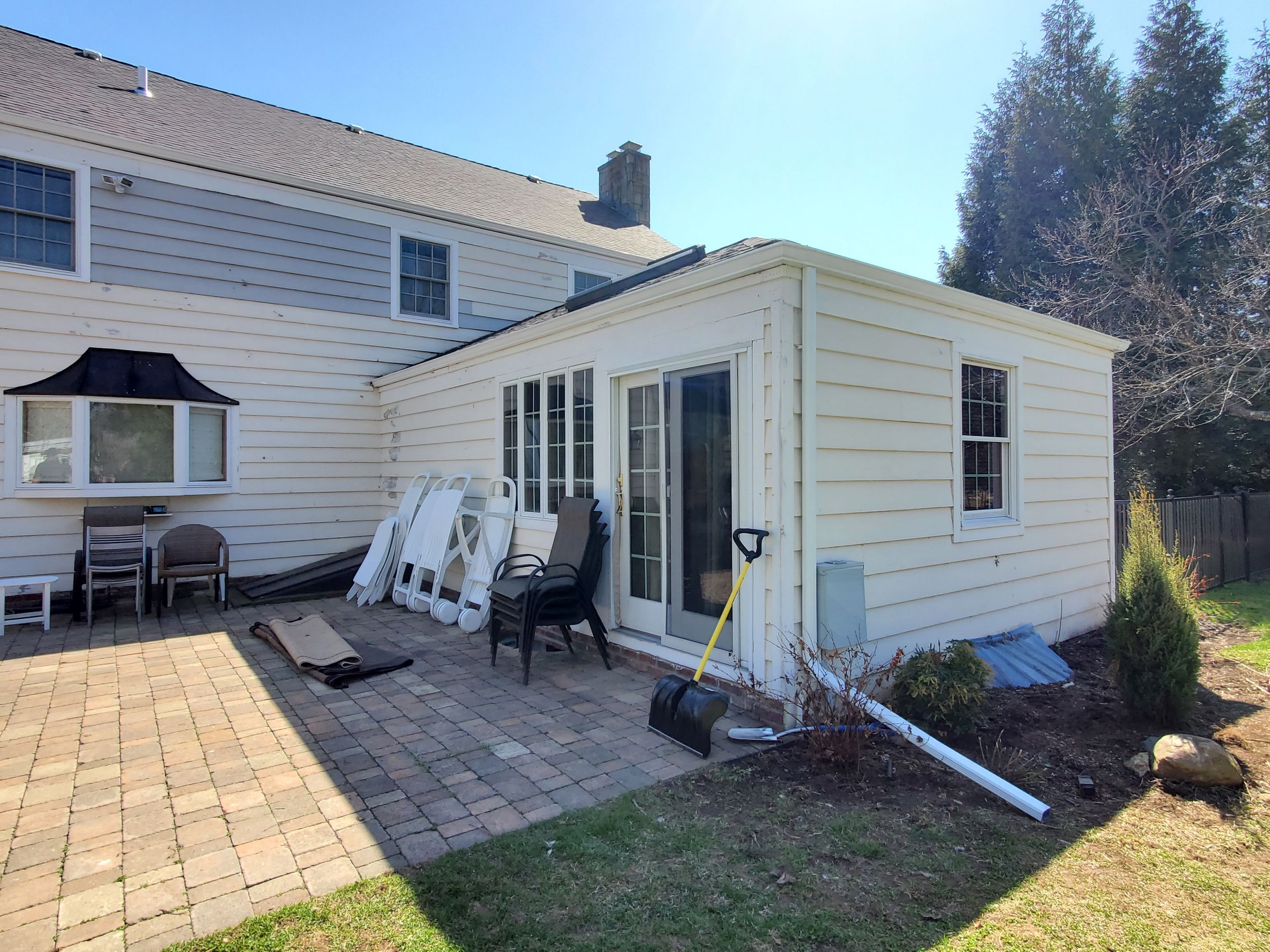 Siding Installation using Hardie Plank Artic white by A Plus Exterior