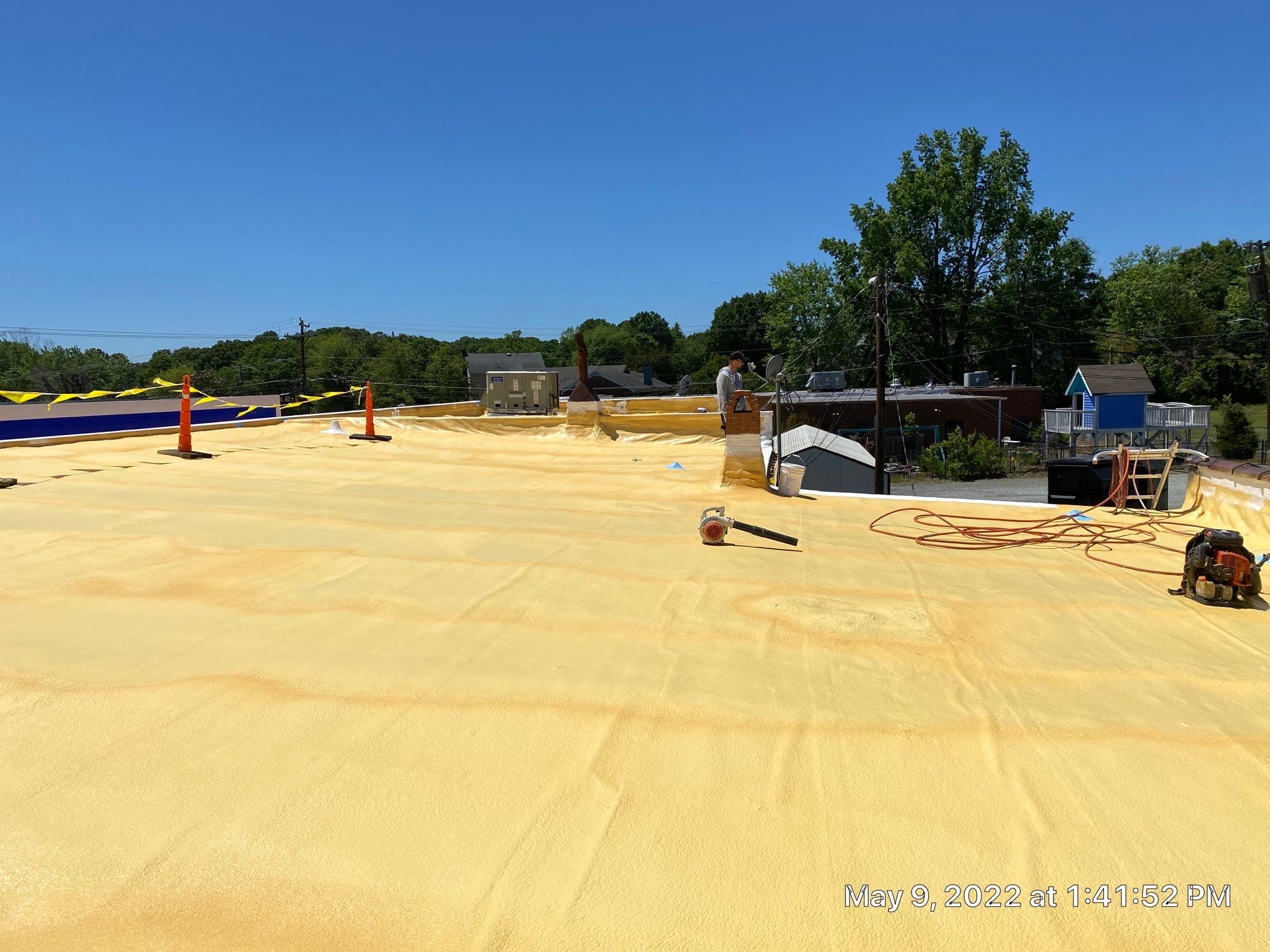 Spray Foam Roof  by Just In Time Roofing and Restoration