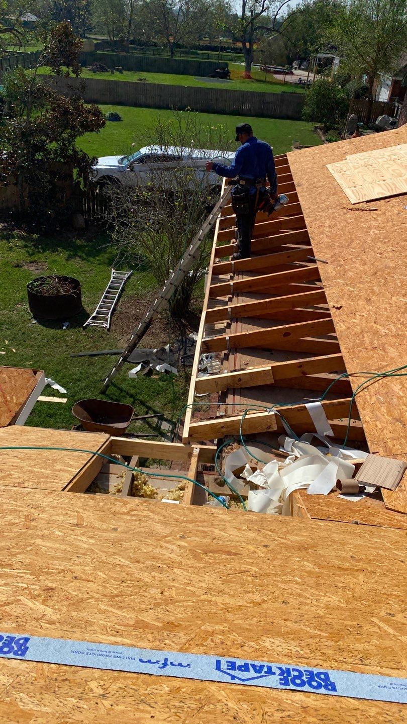 Residential Roofing Installation using Roof Replacement by American Roofing & Construction LLC