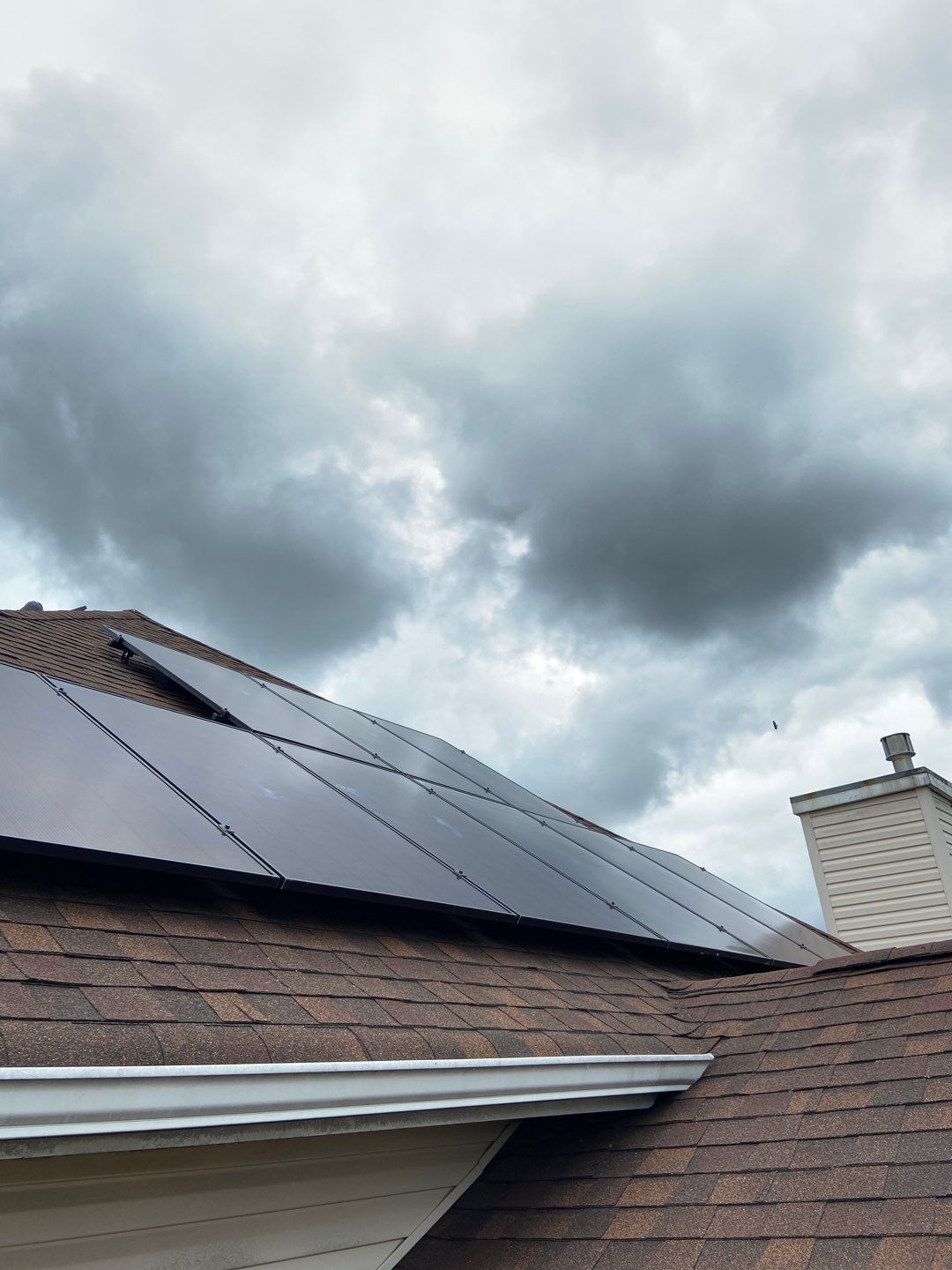 Solar Panel Installation on a Roof in Good Condition by Infinity Solar Systems