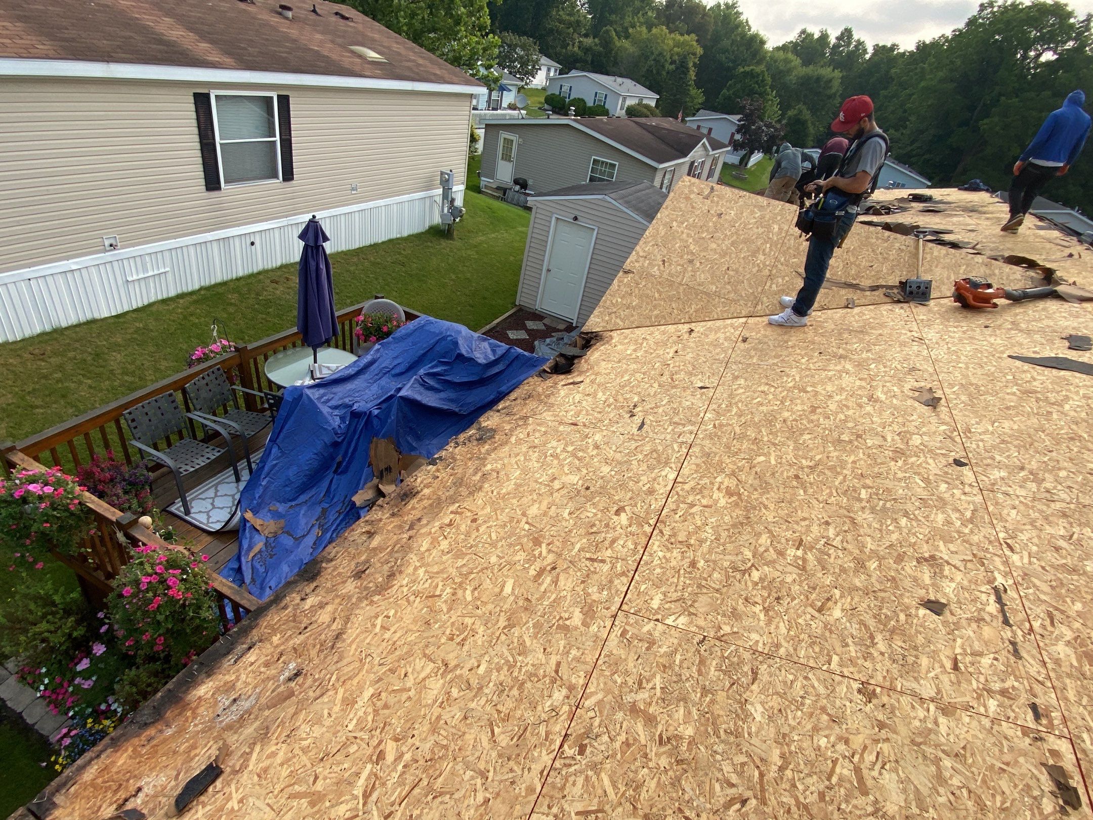 Roof Replacement using CertainTeed Landmark by 180 Contractors