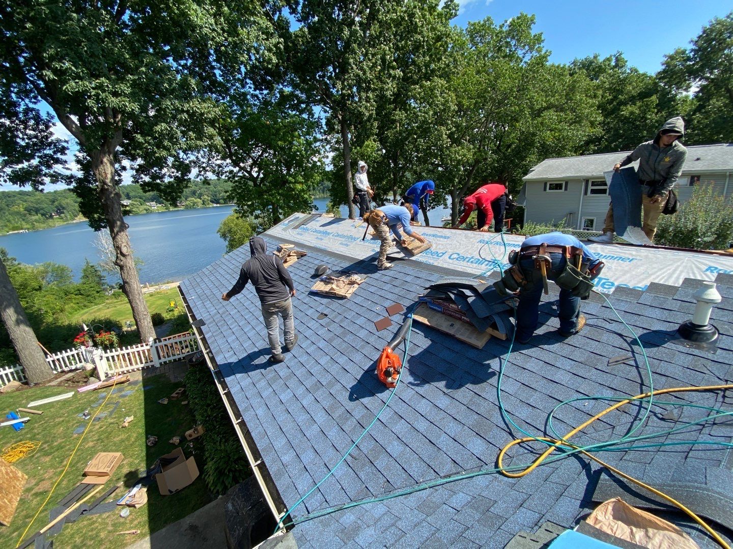 Roof Replacement using CertainTeed Landmark by 180 Contractors