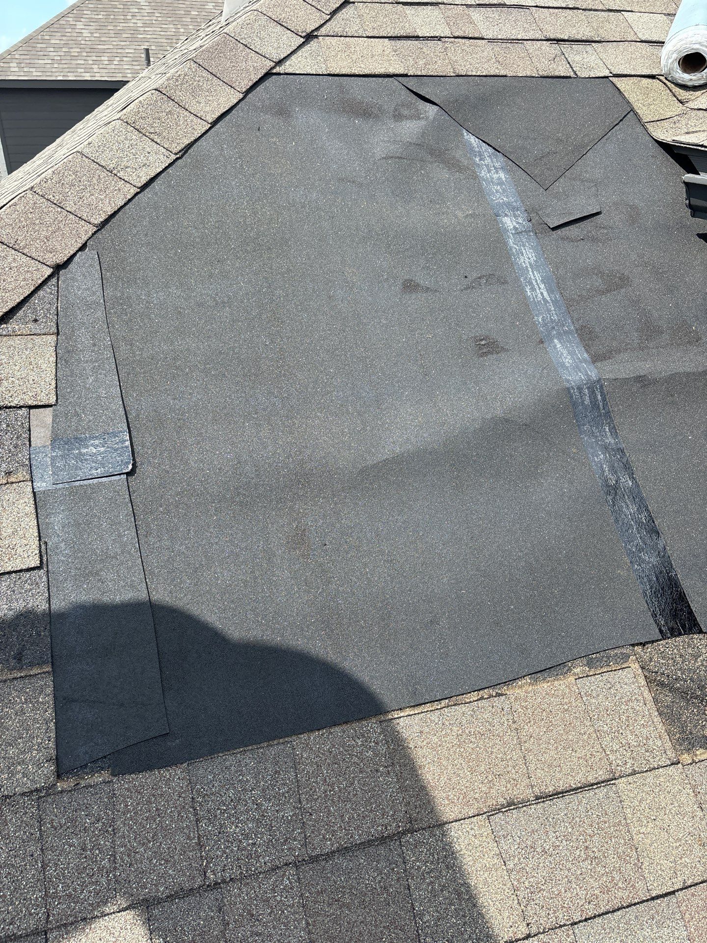 Hail Damage using Owen's Corning Duration (Lifetime) Shingles by Roof Repair Company