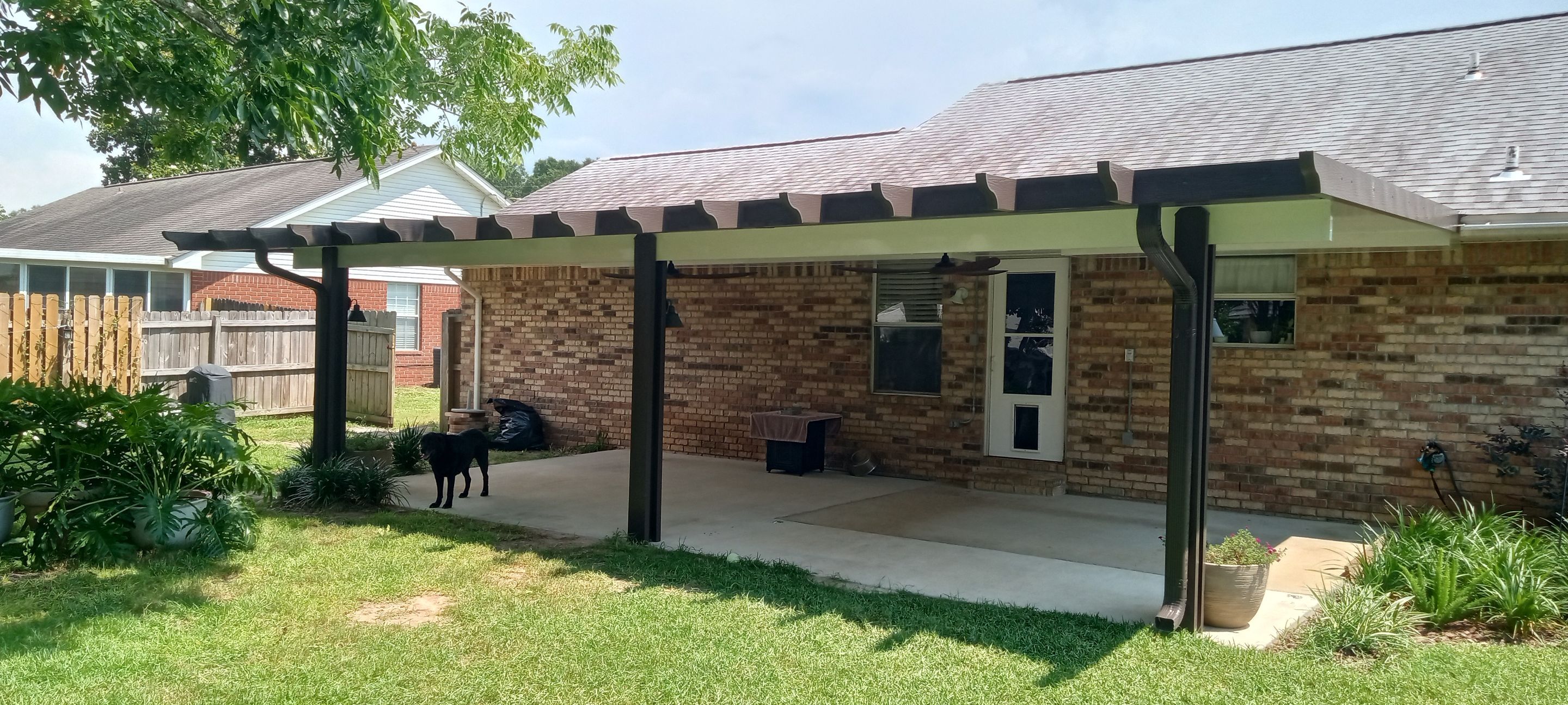 Pergola Style Patio Cover by Titan Sunrooms