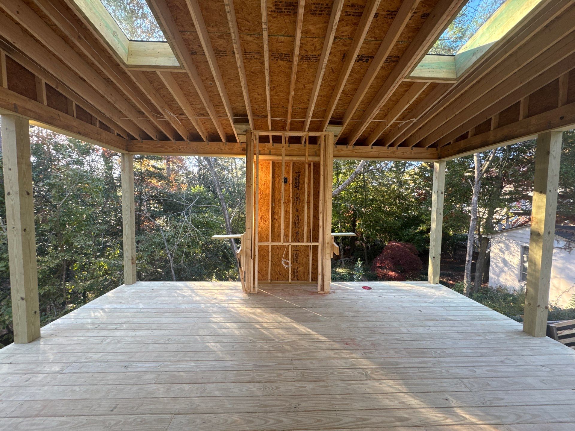 Atlanta Multi-Level Deck and Custom Screened-In Porch Addition by Swift Home Renovations
