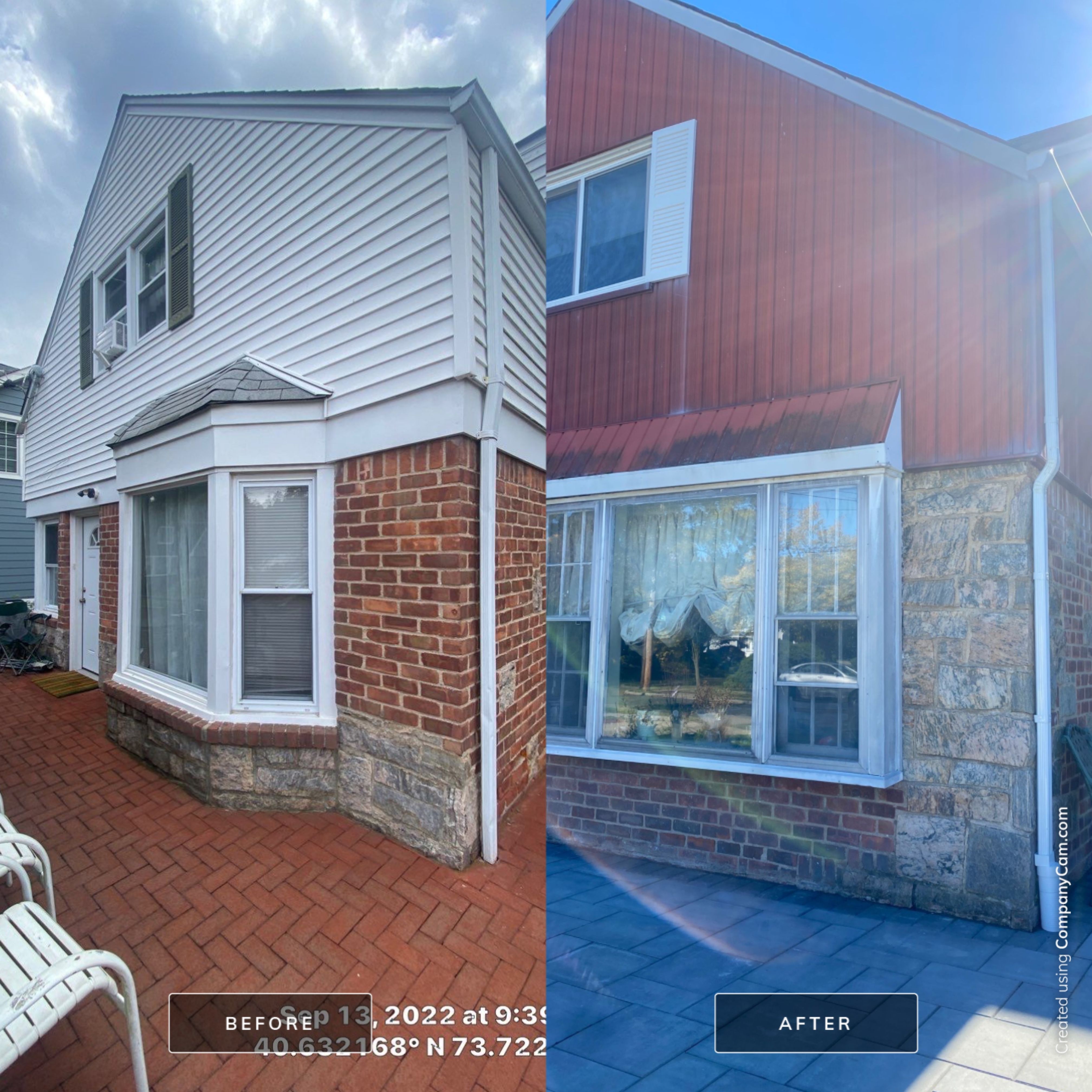Remove and replaced old gutters and leaders. by Above All Gutters 