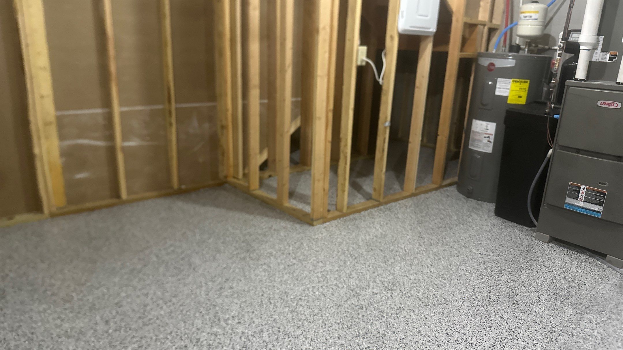 Tim S. added a Banner Garage Floor to his garage by Banner Garage