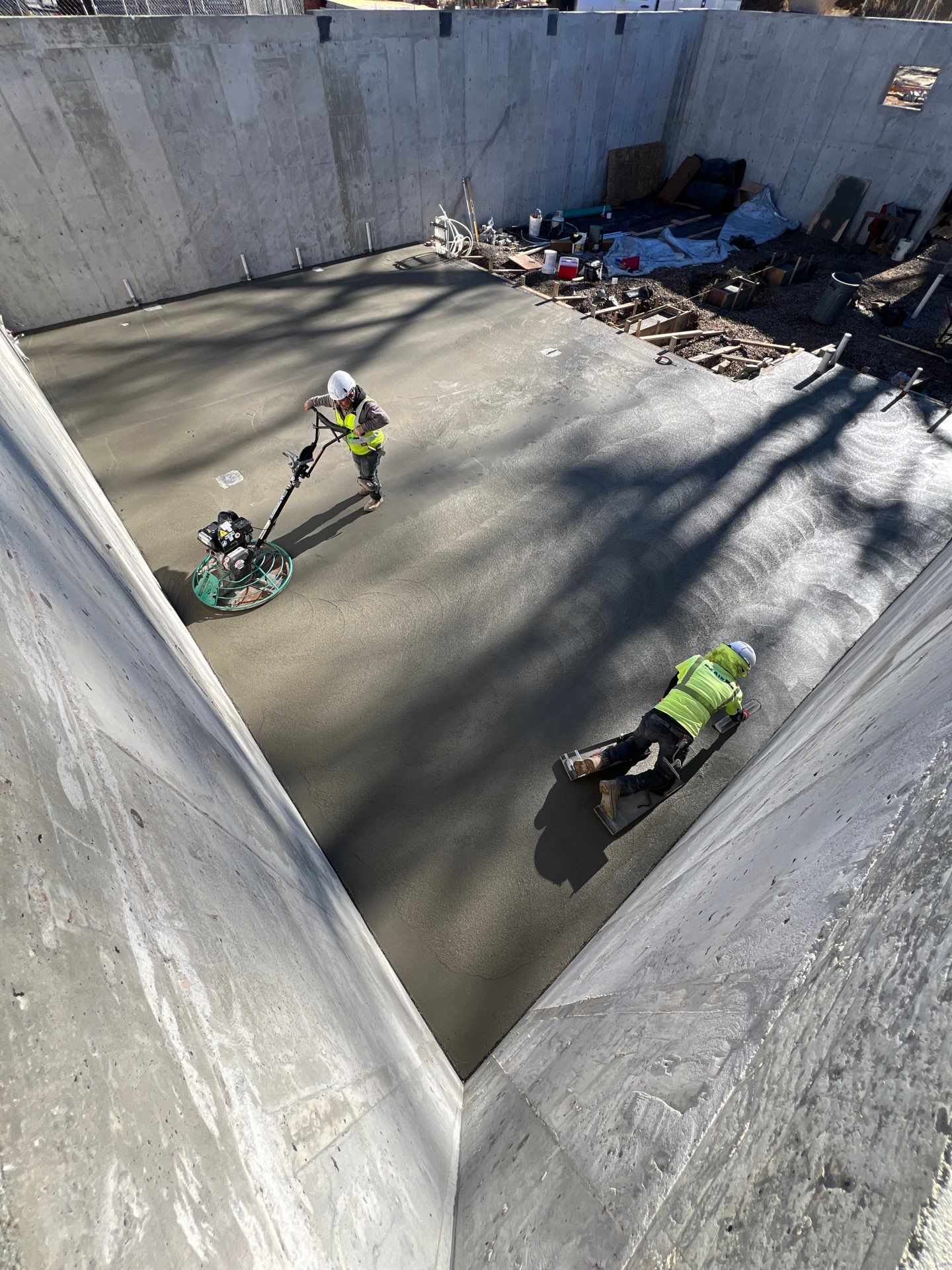 Concrete Patios, Driveways, Sidewalks using concrete by Cain Construction