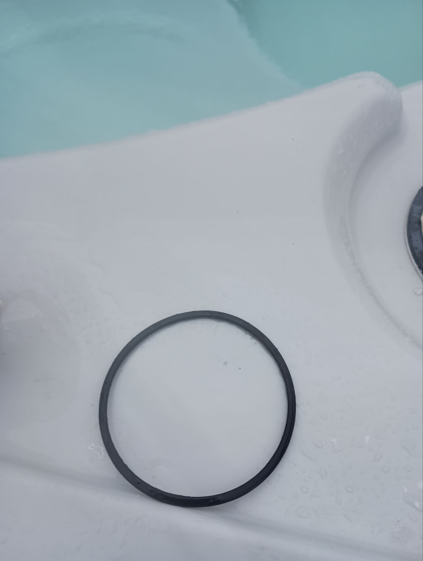 New diverter with new gaskets in San Diego by Action Spa Repair LLC