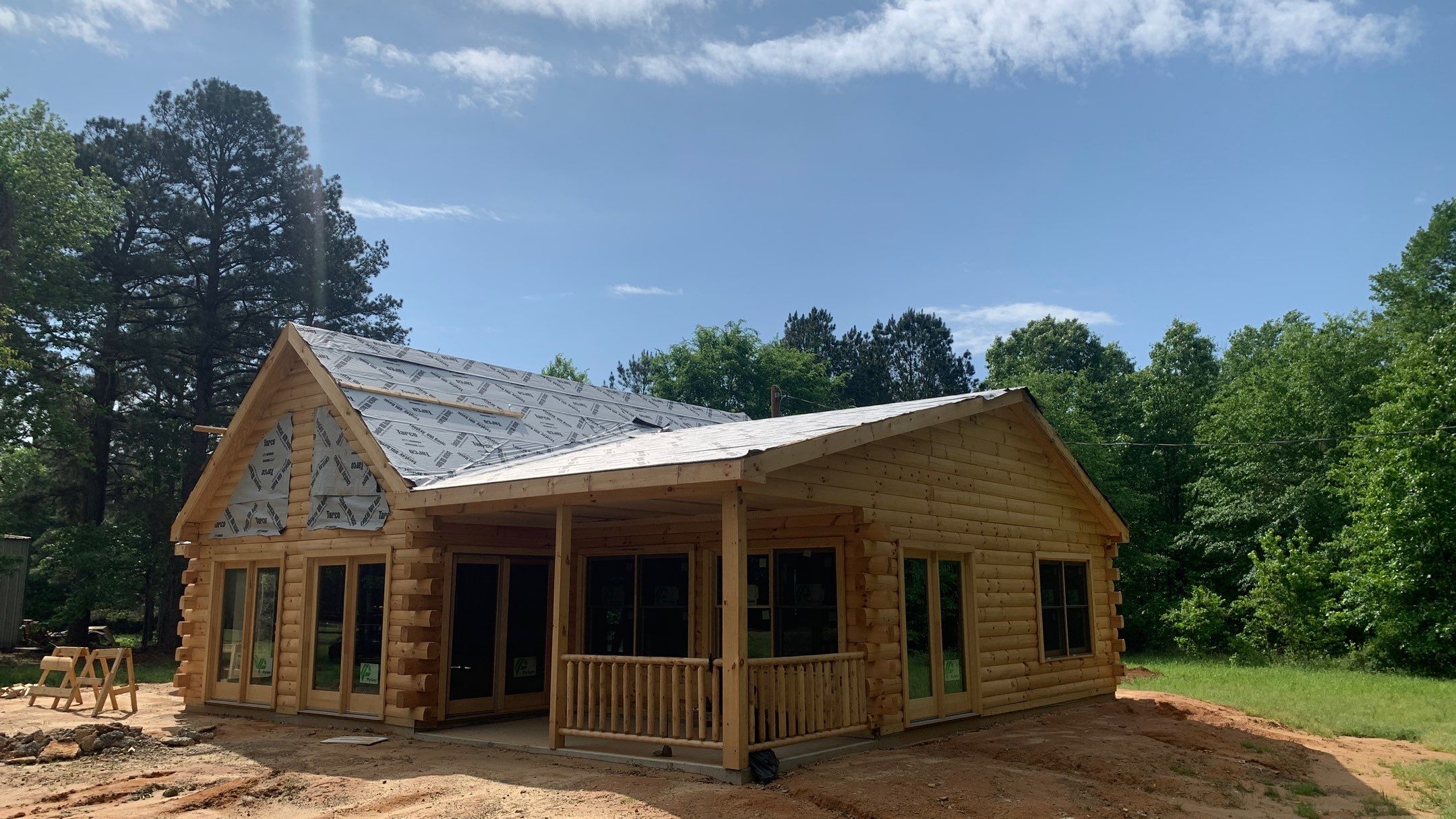 New Home Construction using 29 gauge metal by Hostetler Roofing