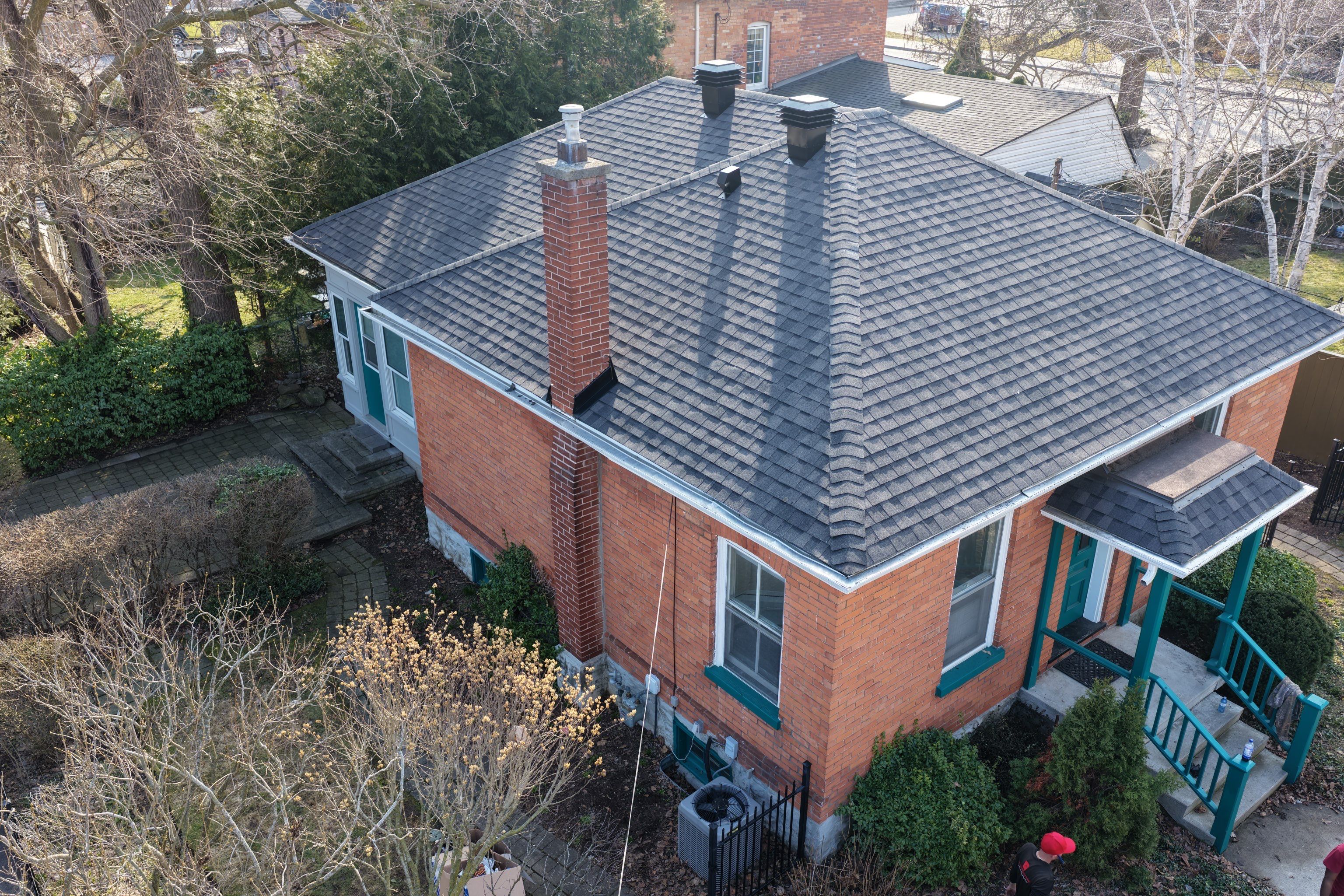 Project in Hamilton by The Roofing Crew