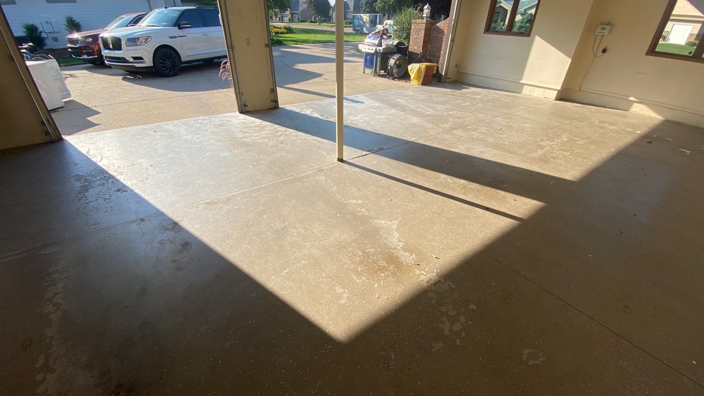 Garage using Mediterranean by Select Painting, Coatings & Garage Cabinets