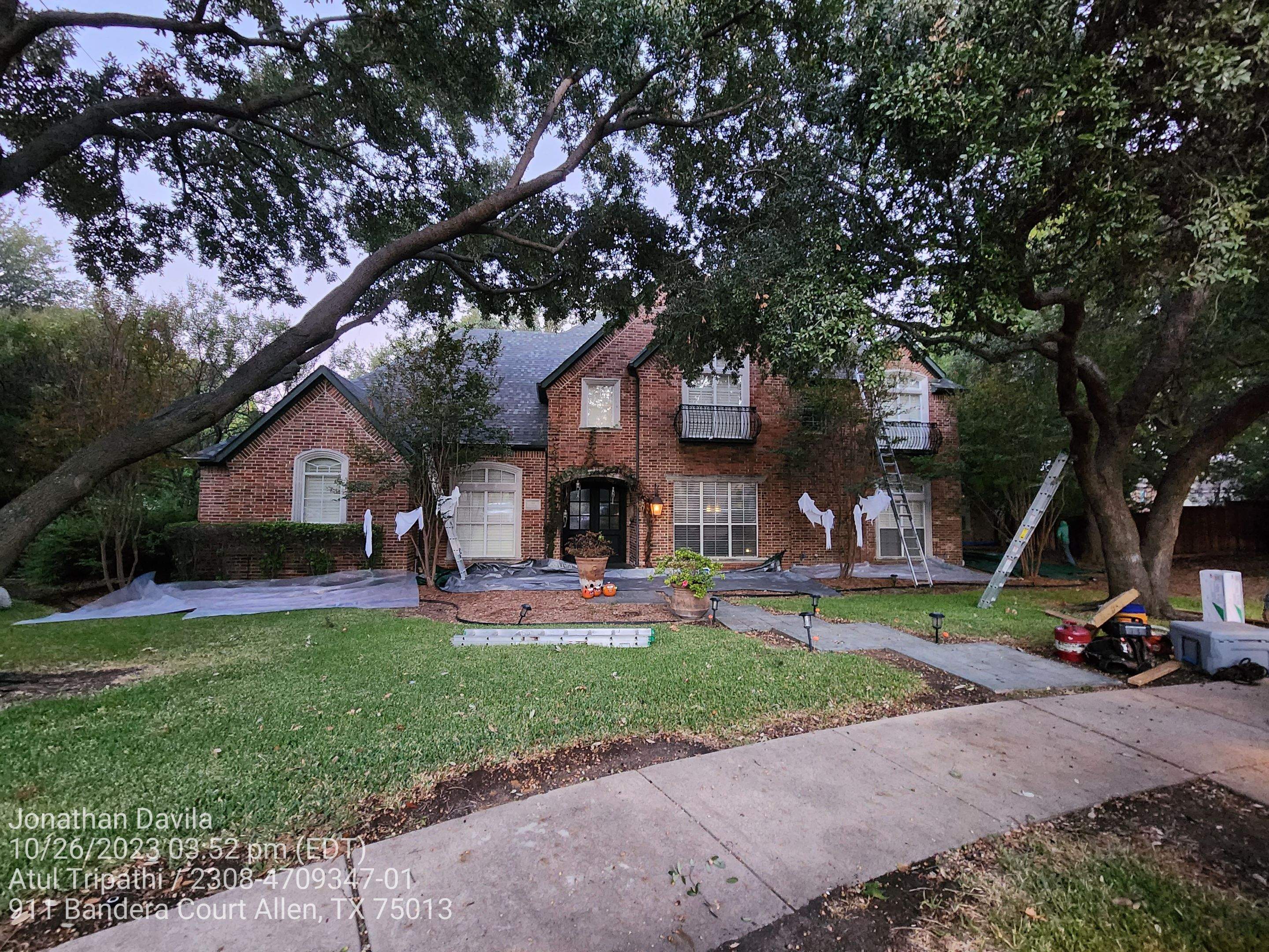 Project in Allen by Zeus Exteriors