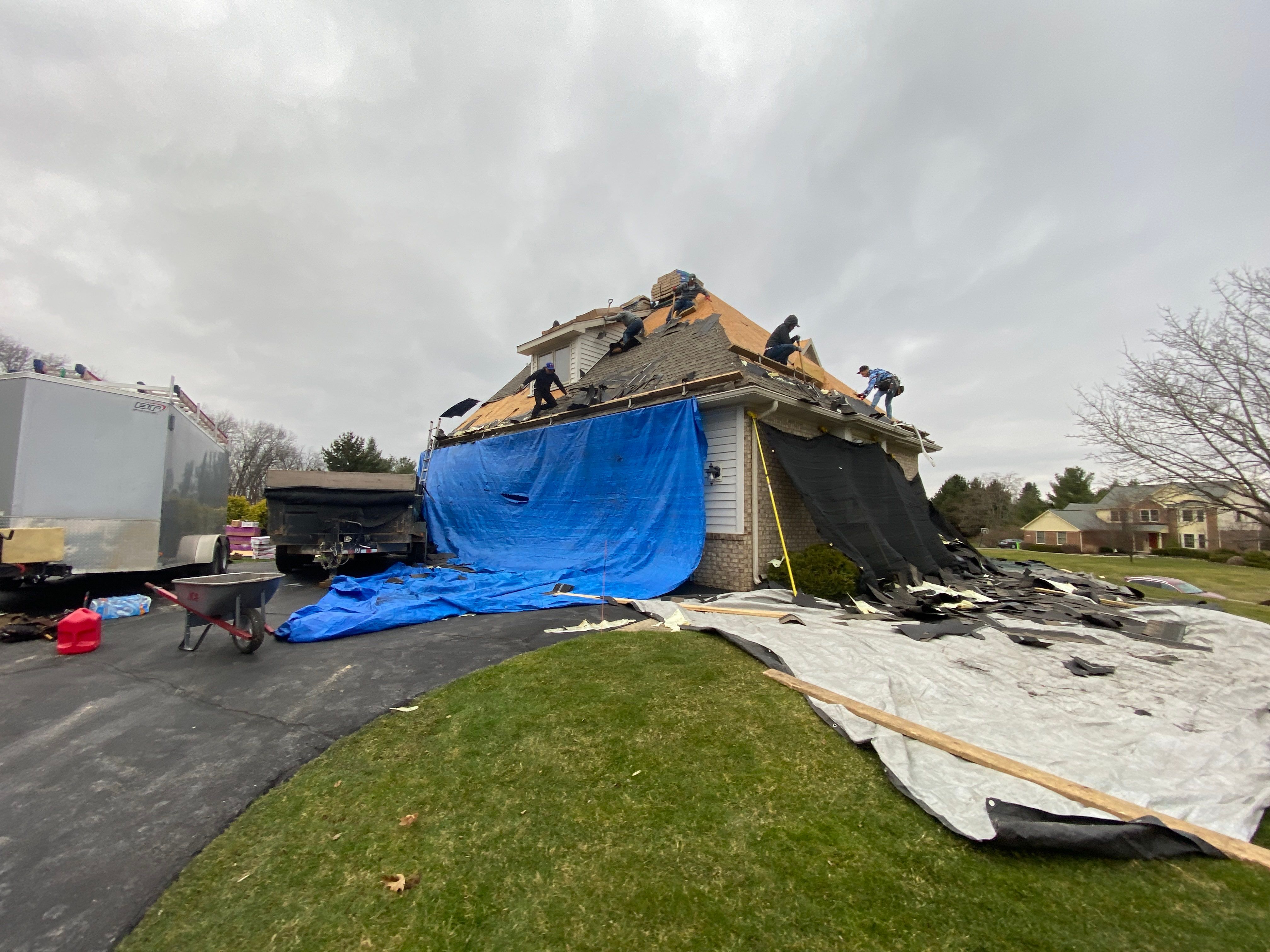 Roof Replacement using CertainTeed Landmark by 180 Contractors