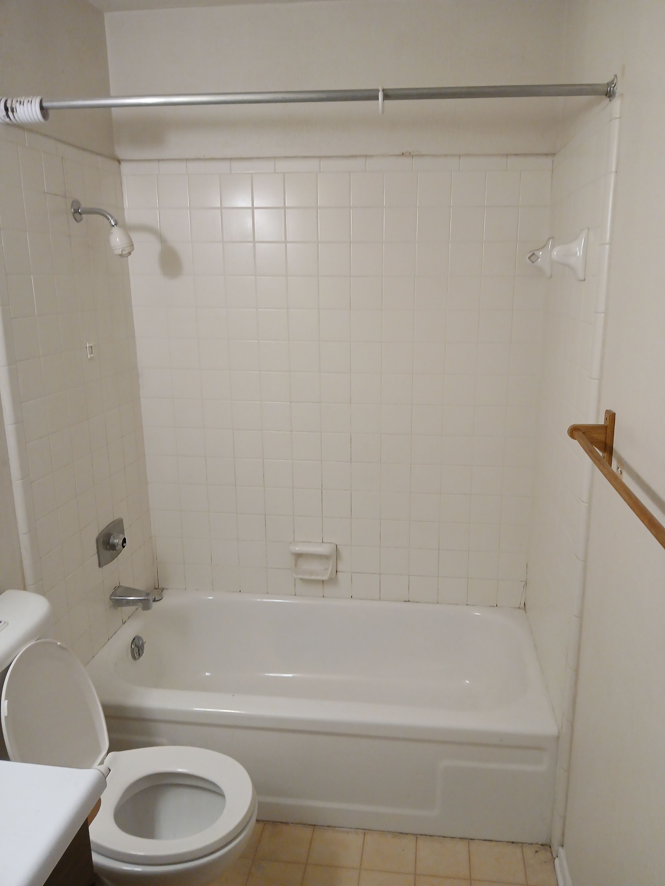 Small Bathroom Tub To Shower Conversion by Legacy Bath and Kitchen 