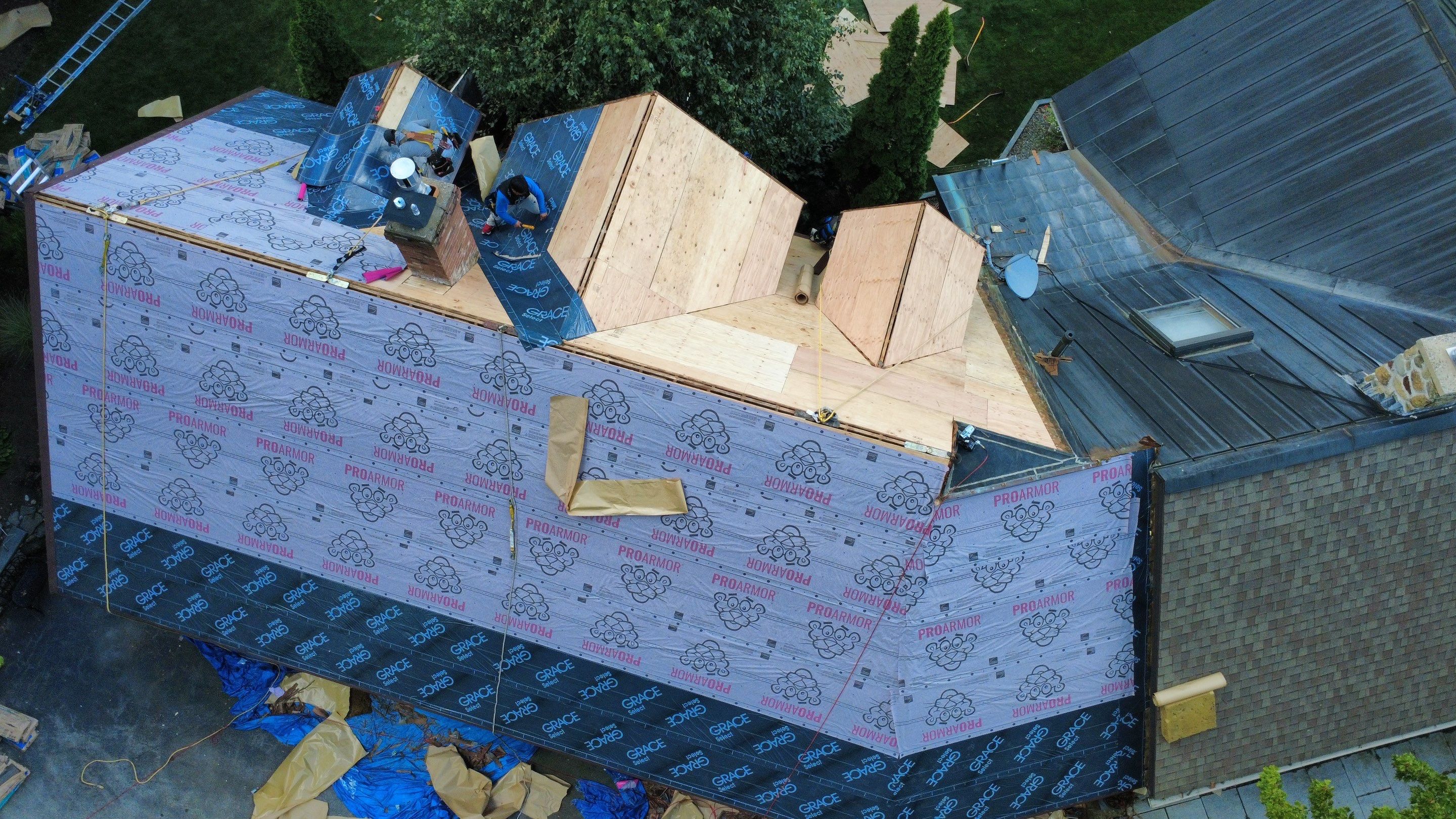 Garage & Barn Roof Replacement in Greenfield, NH | Owens Corning Shingles by Adam Vaillancourt Roofing LLC