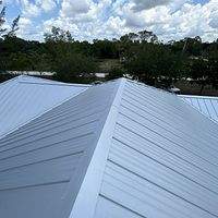 24ga 1" Nail-Strip Mill Finish by Total Roofing System The Metal Roof Experts