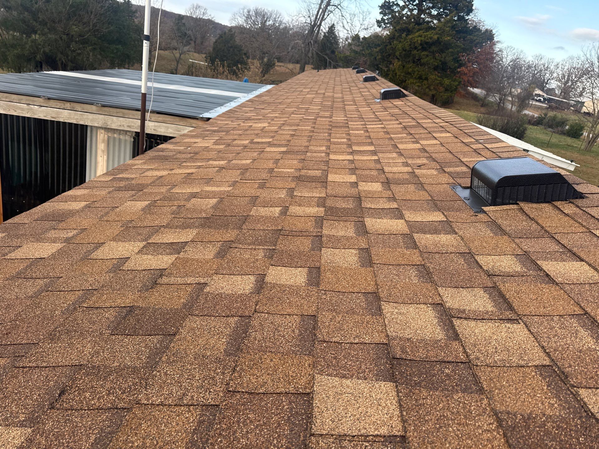 Residential Roofing Install - Atlas Pinnacle Pristine Shingles - Color Morning Harvest  by Titan Commercial & Residential Roofing 
