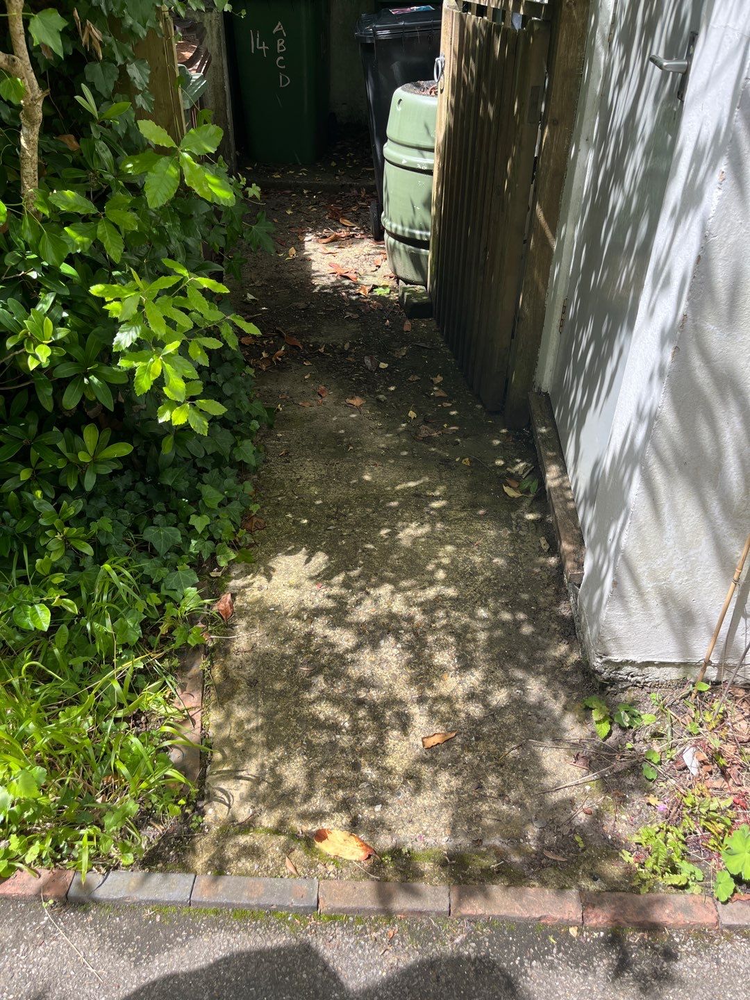 Render and patio clean using Pureseal Biocide by Ges Exterior Cleaning ltd