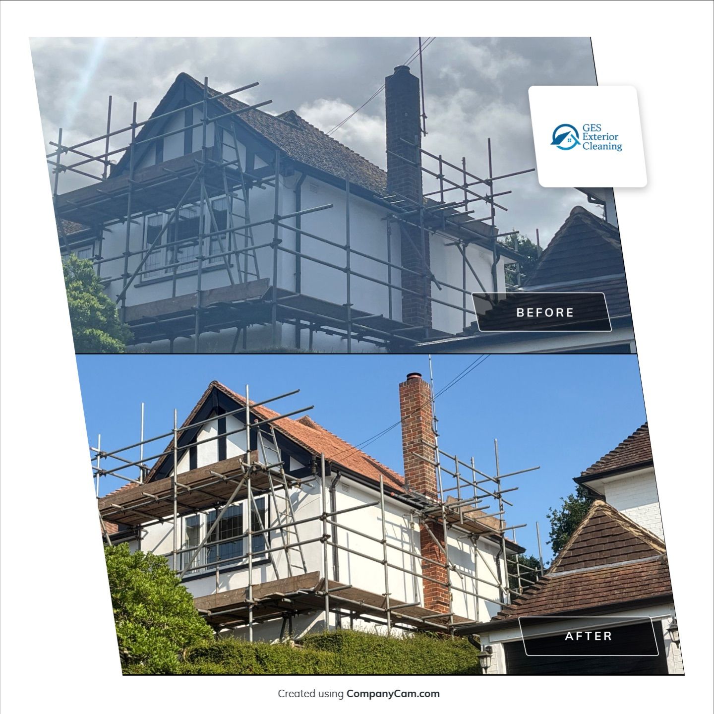 Roof Clean - Gutter Clean - Biocide Treatment by Ges Exterior Cleaning ltd