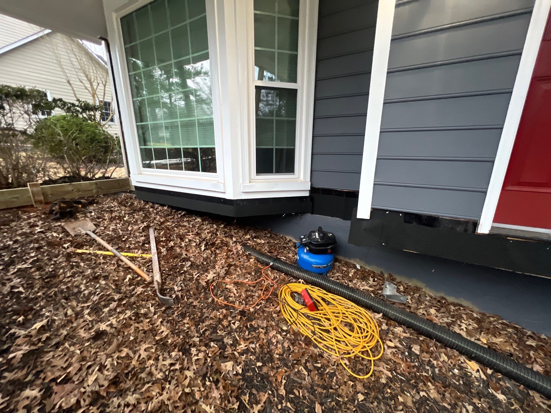 Front porch renovation by Swift Home Renovations