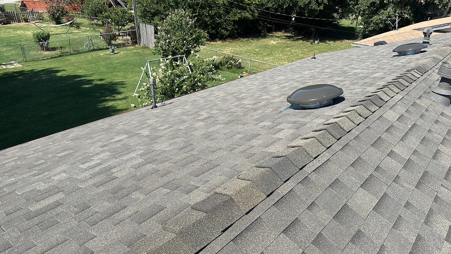 roof and vent replacement in Oklahoma City by McCann's Roofing and Construction
