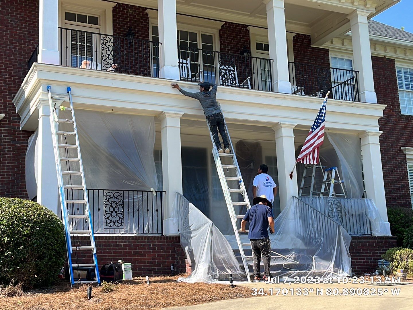 Exterior Trim Paint and Concrete Coating by Thompson Industrial