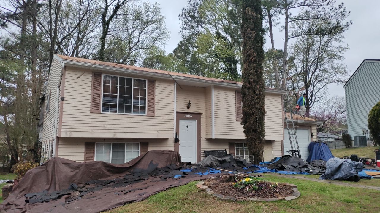 Oakridge TruDef Estate Gray Residential Roofing Installation by Inspector Roofing and Restoration