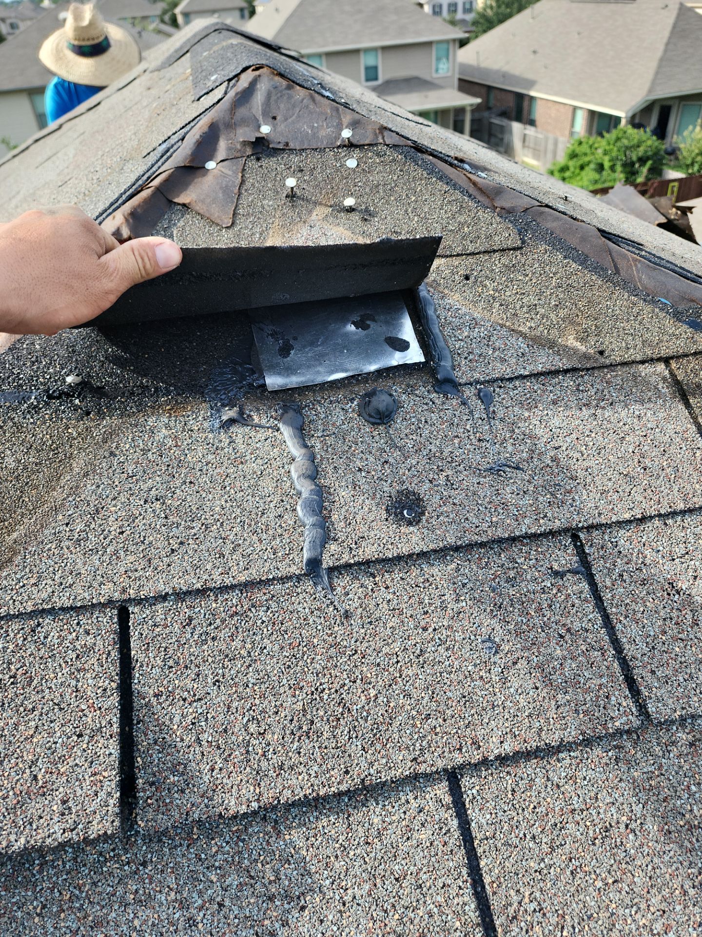 Residential Roofing Repair using Owen's Corning Duration (Lifetime) Shingles by Roof Repair Company