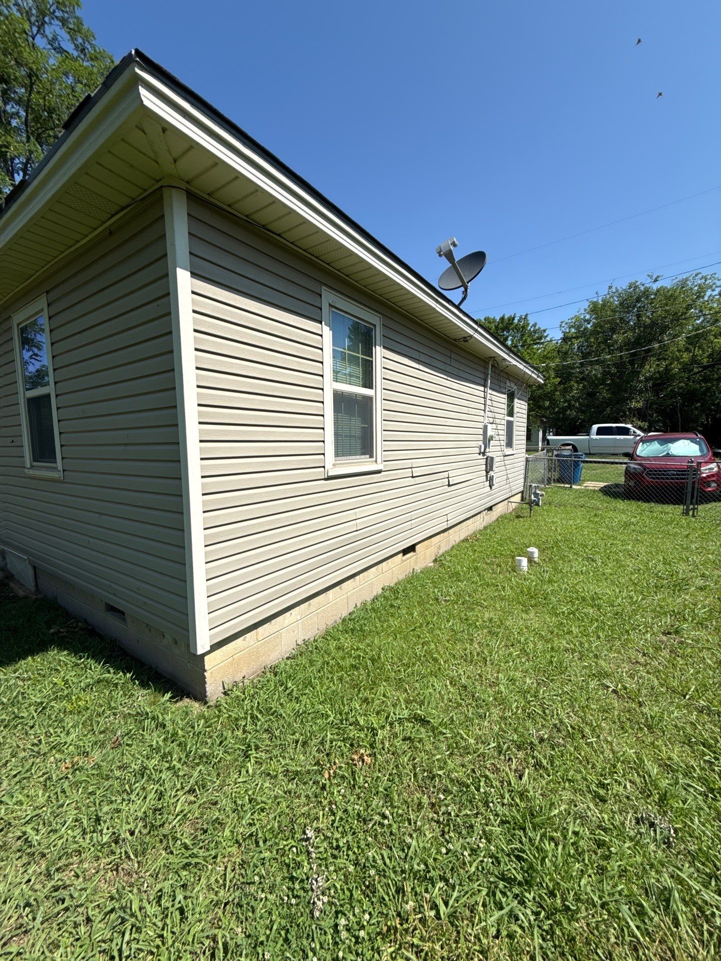 Hail damage & tornado damage restoration.  by In & Out Construction & Remodeling, LLC