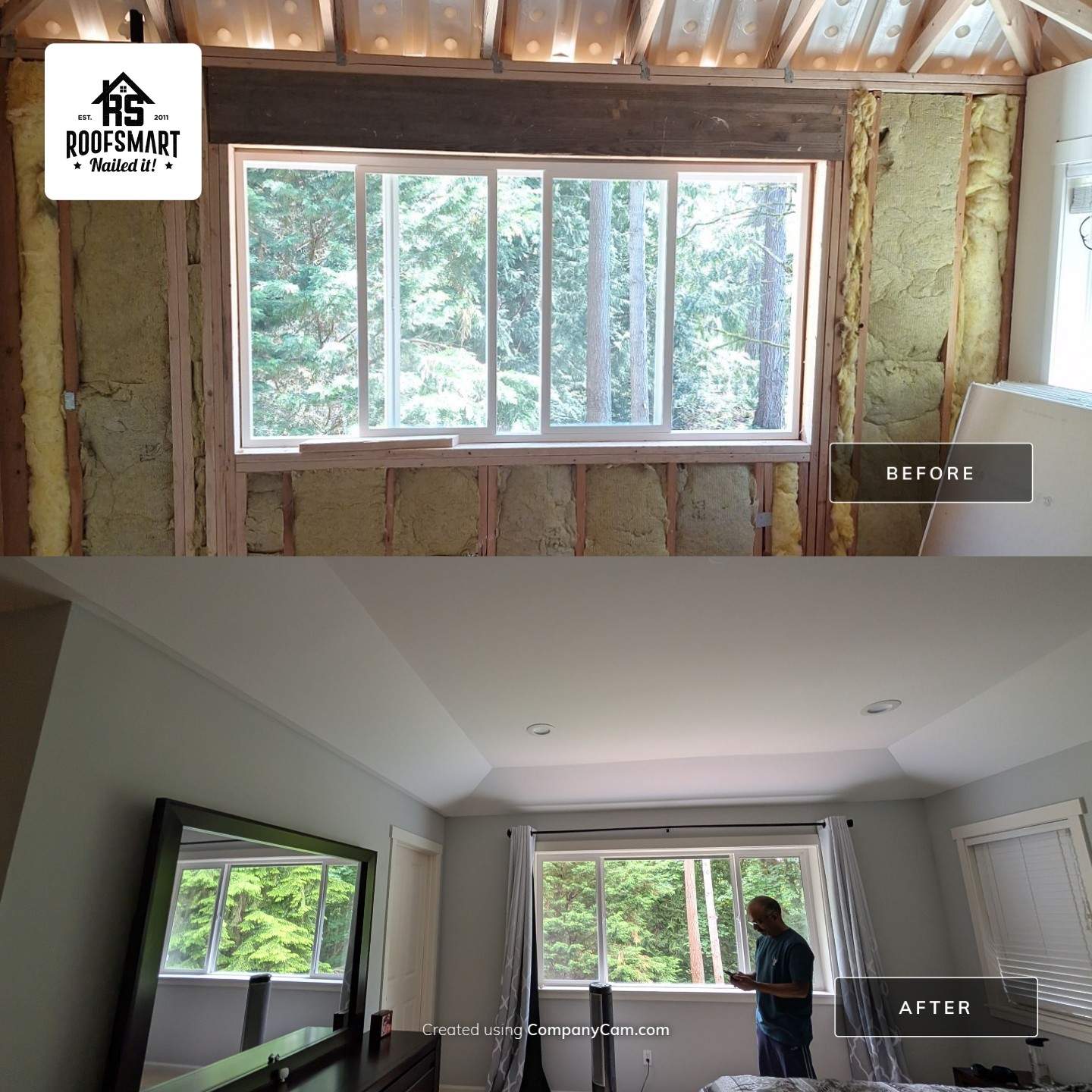 Tree Strike Roof Replacement in Sammamish by RoofSmart