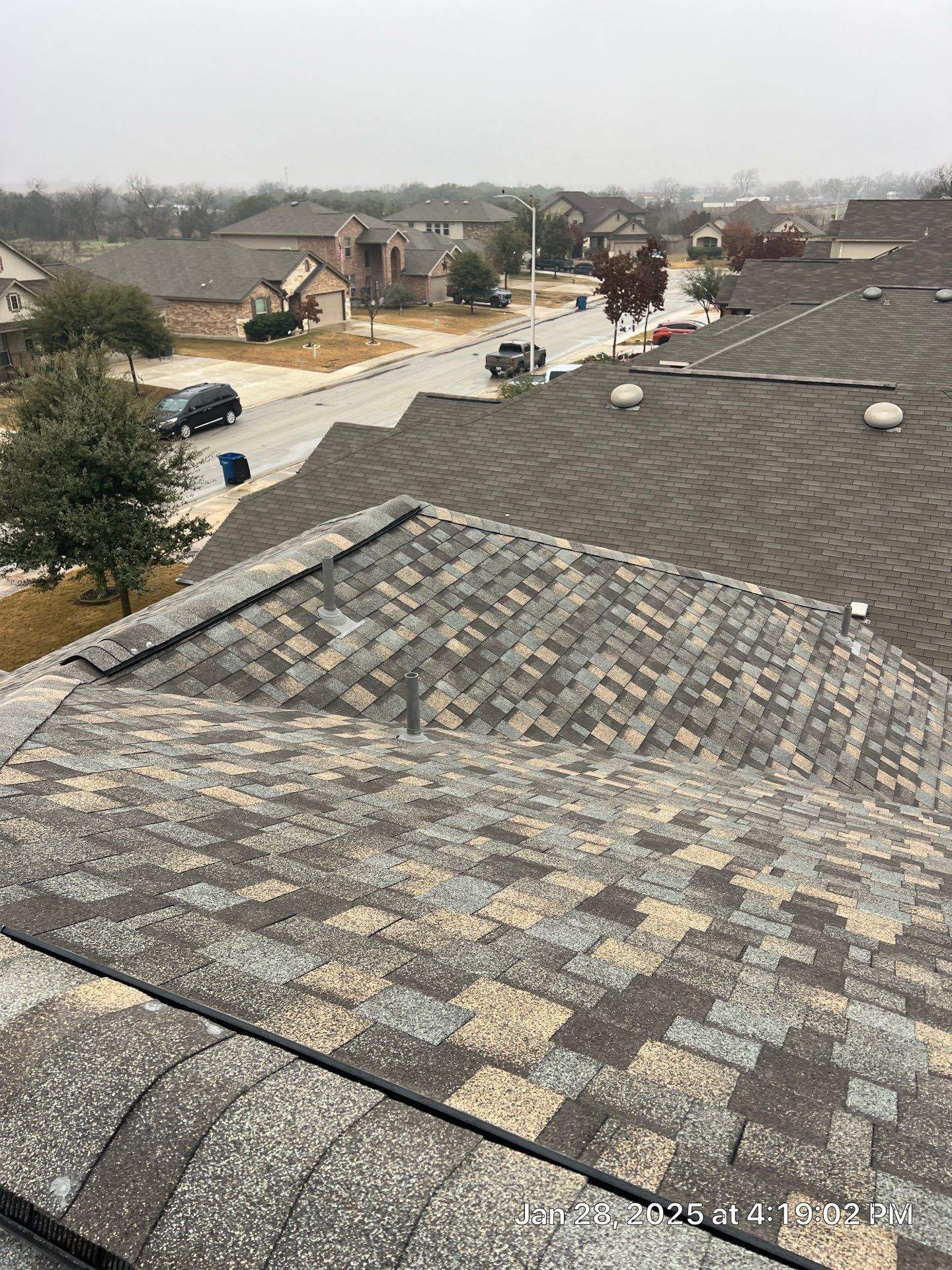 Residential Roofing Installation using IKO Dynasty Cornerstone WWD Class 3 Impact Resistant by Lightning Exteriors