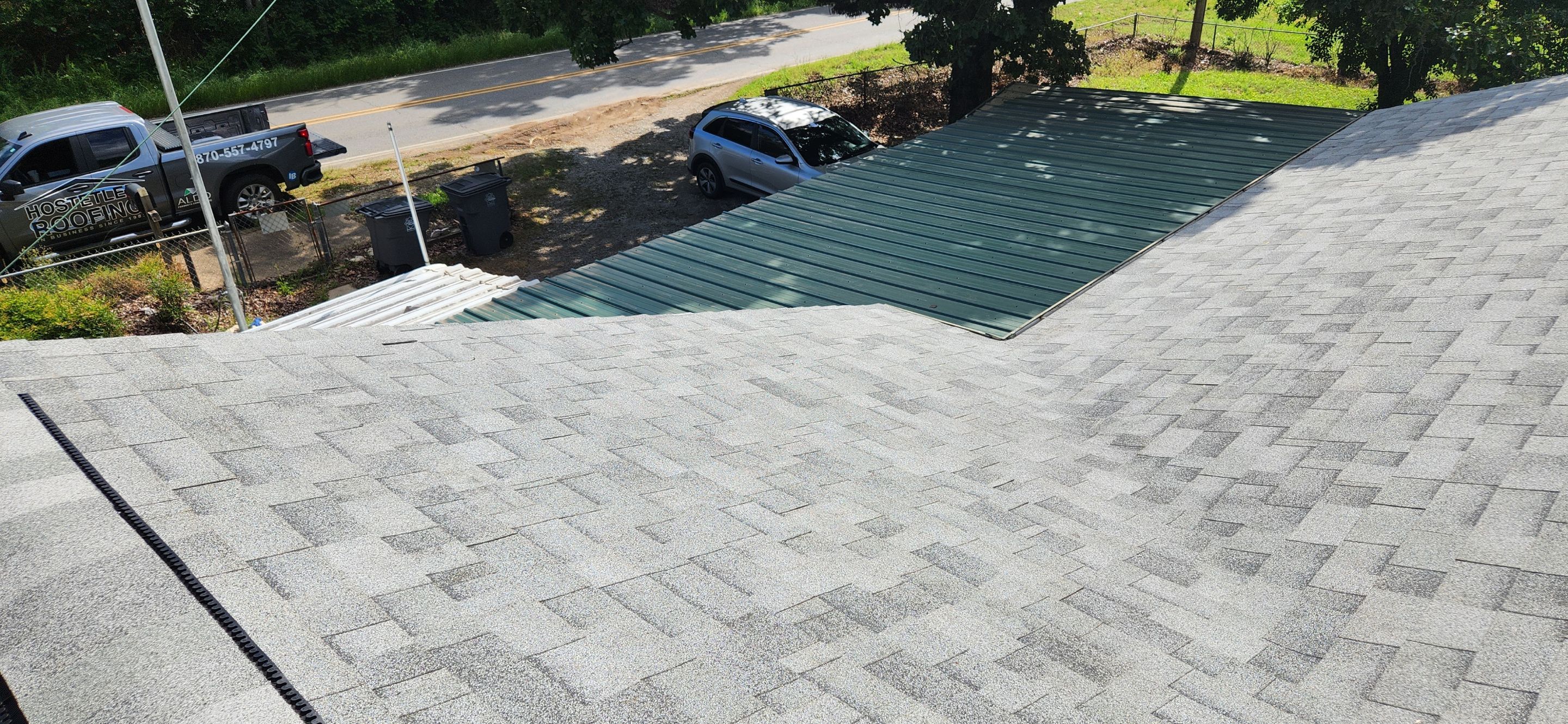 Residential Shingle Reroof using Malarkey Vista by Hostetler Roofing