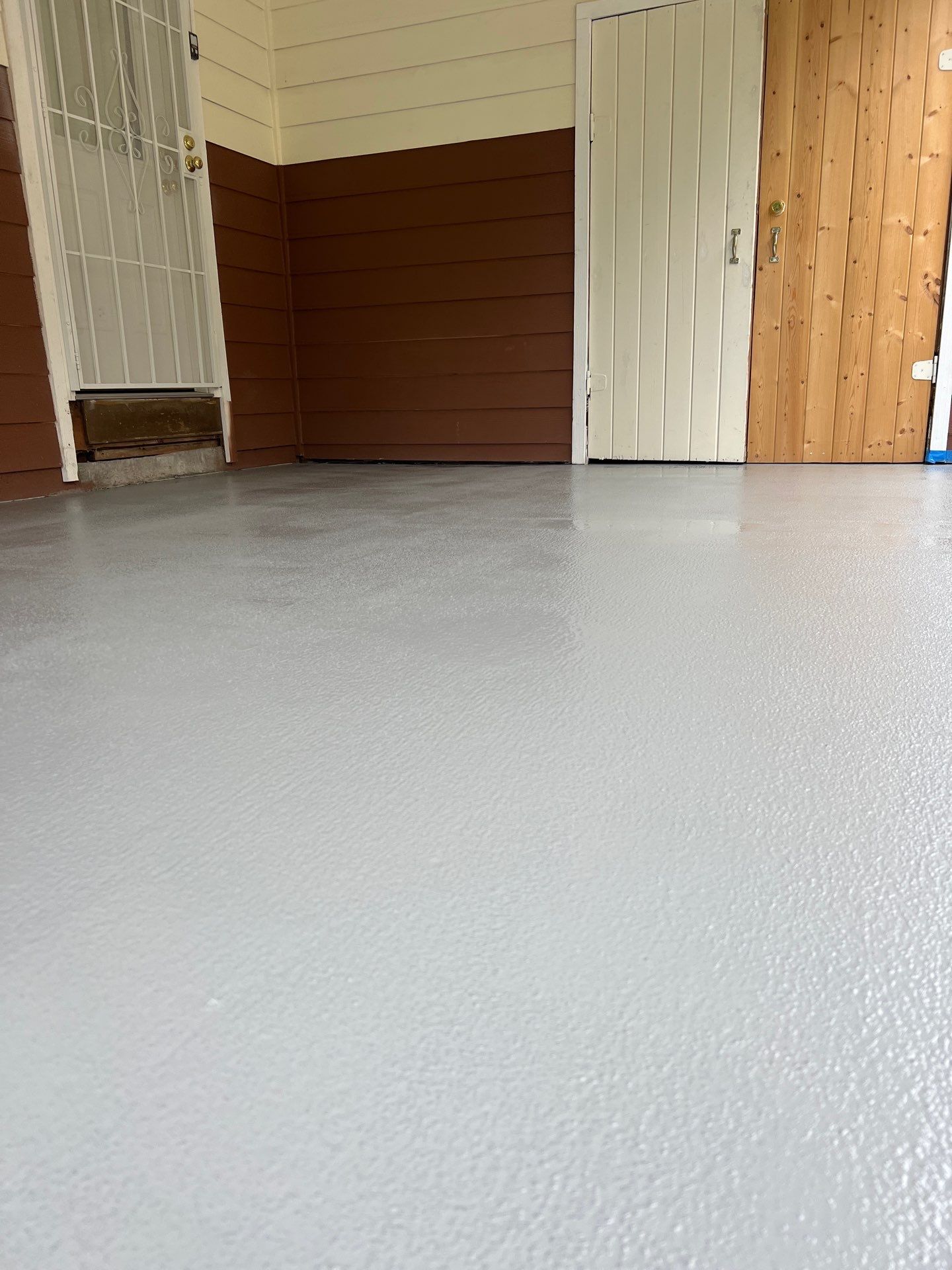Concrete Garage Epoxy Paint Finish | Everett by Jireh Asphalt & Concrete Inc 