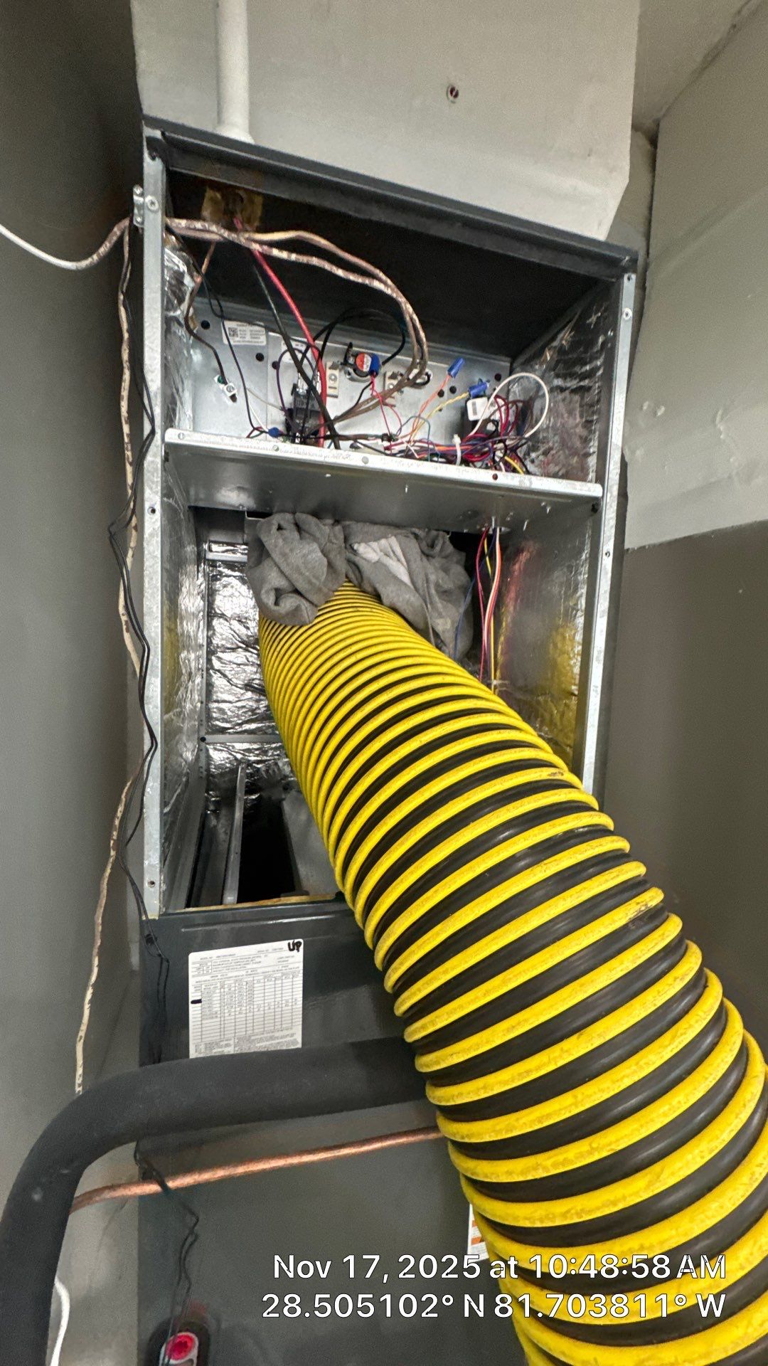 Air Duct Cleaning Boot Repair in Clermont by Hygienic Air, Inc