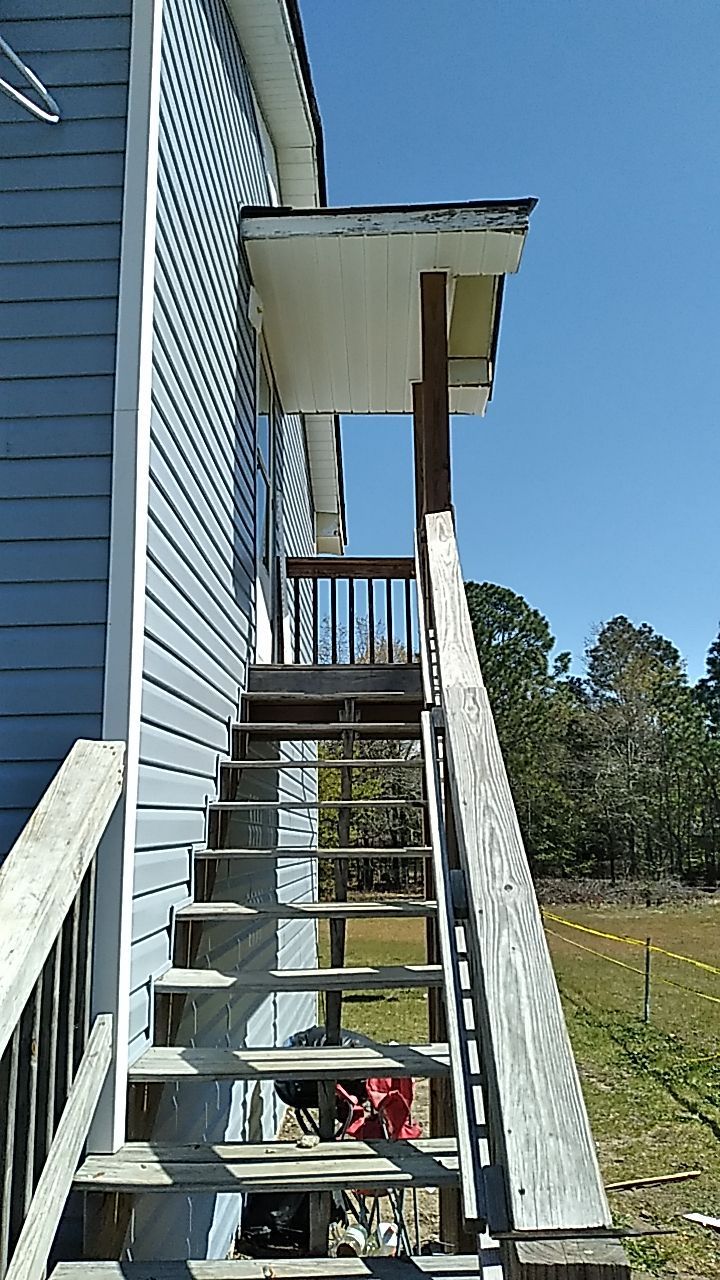 Interior and exterior renovation using Royal Building Products  by Indigo State Roofing