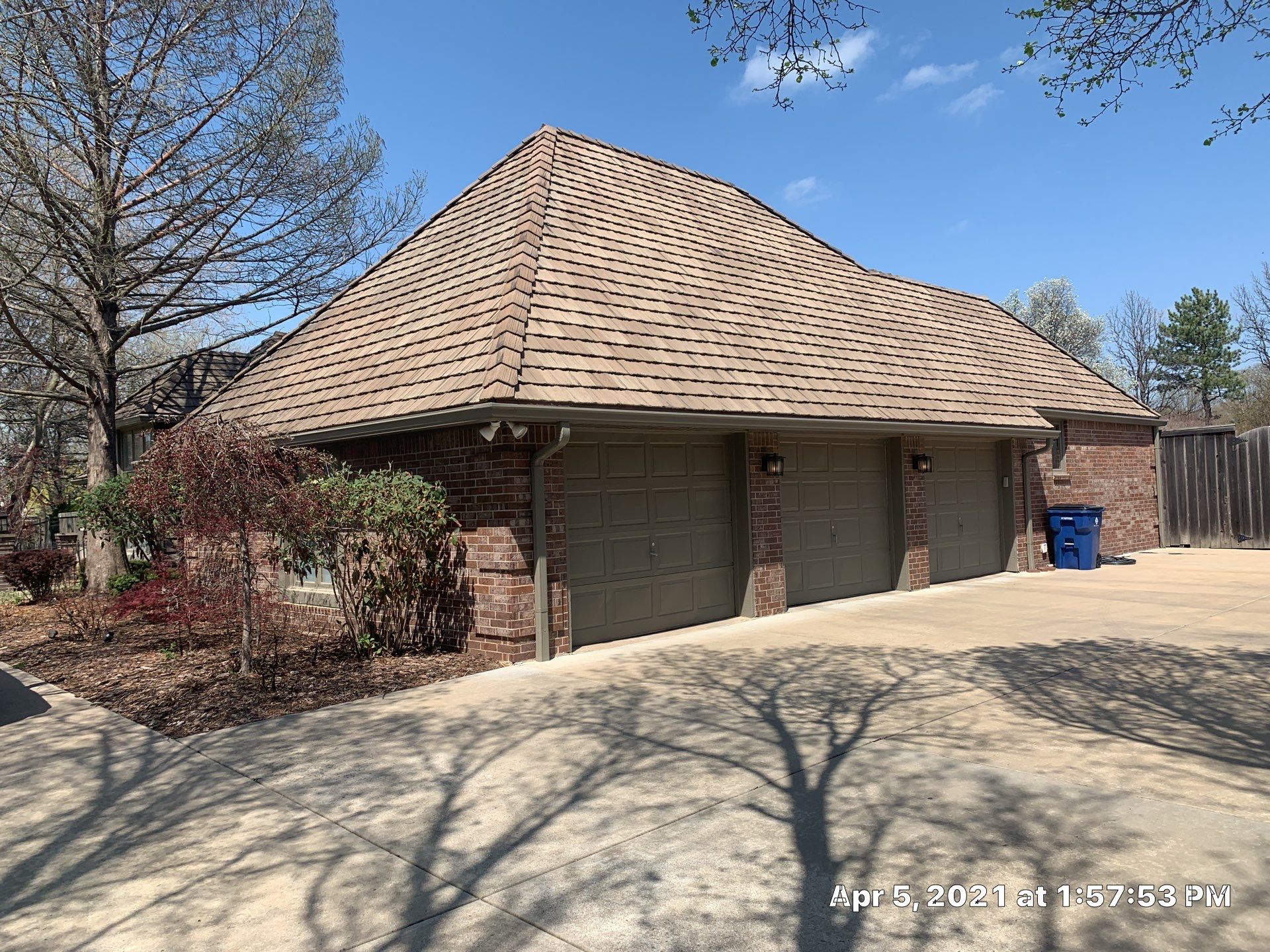 Residential Roofing Installation using Black Oak Shake by Eaton Roofing 