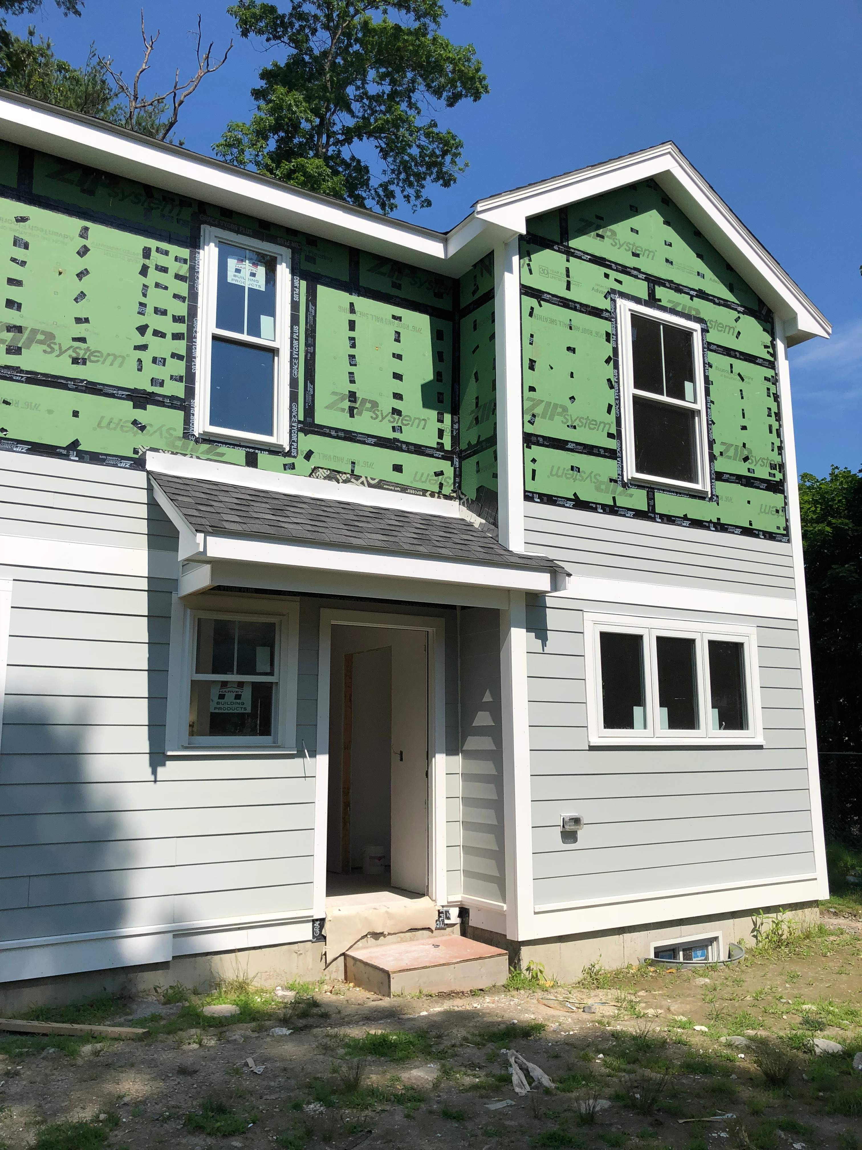 Siding Installation using James Hardie by UBrothers Construction