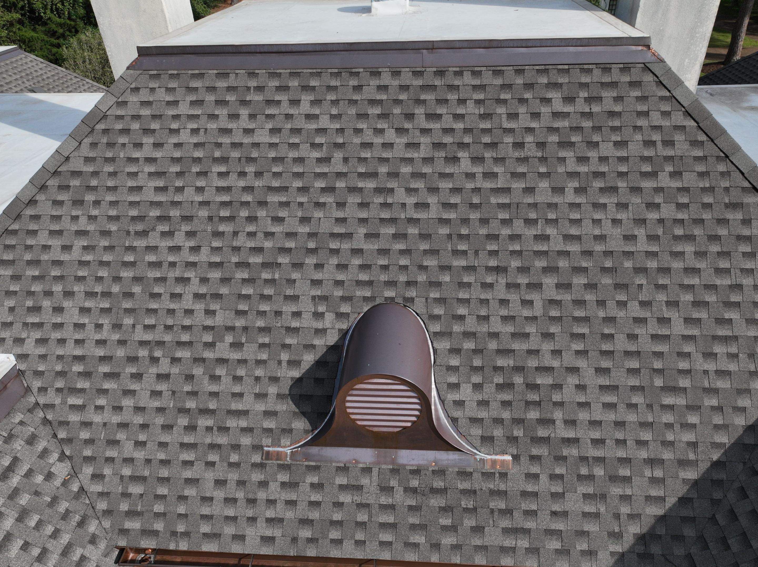 Residential Roofing Installation using Copper Drip Edge by Elite Roofing & Gutters