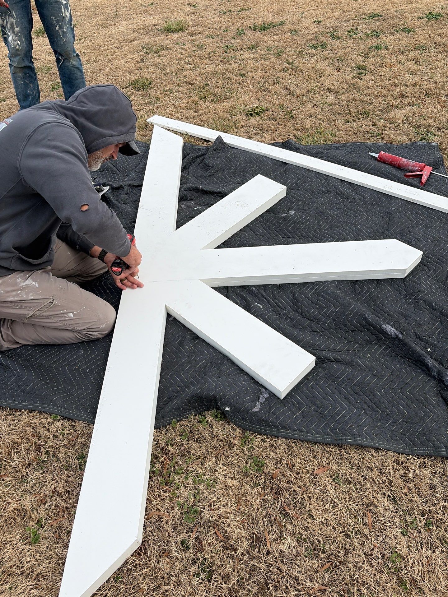 Architectural PVC Truss Restoration —  Davidson by A Step Above Handy LLC 