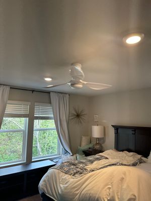 New Ceiling Fan Install