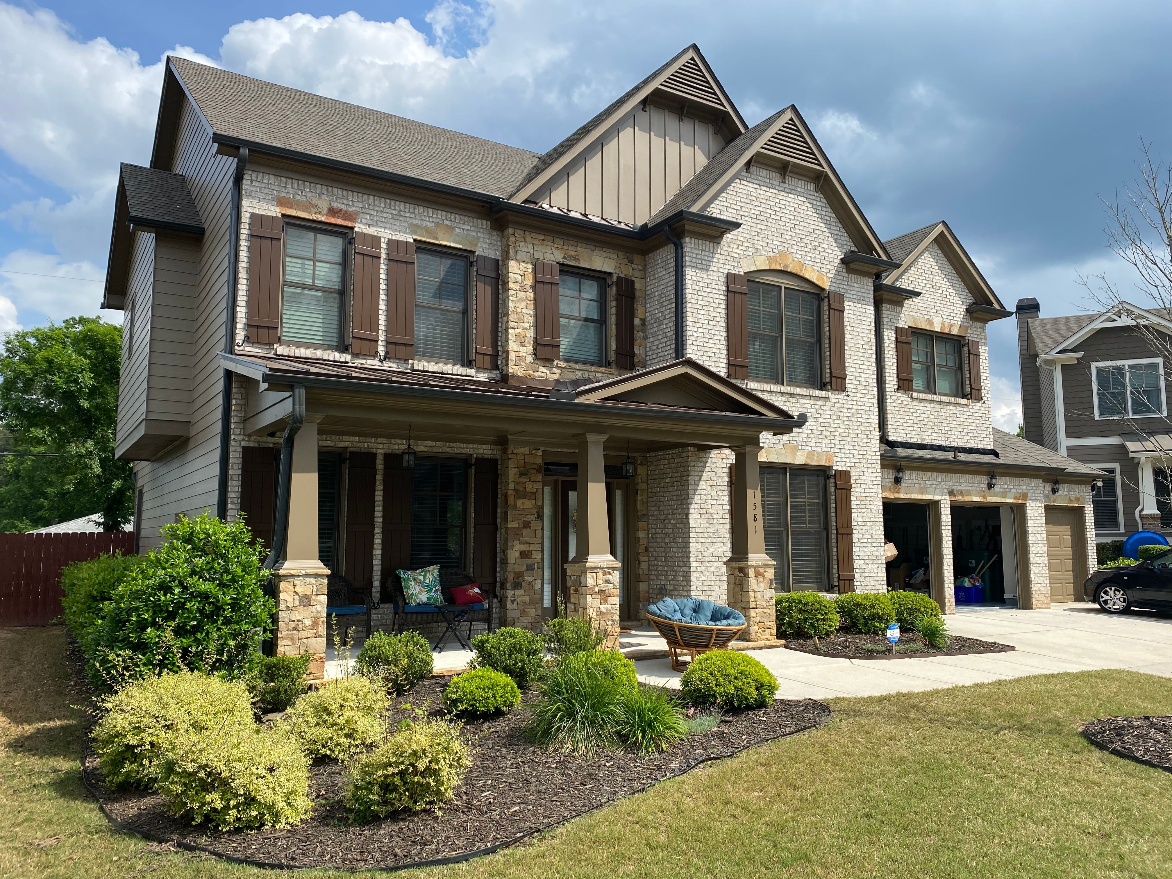 Exterior Painting and Trim Refresh for a Two-Story Smyrna Home by Swift Home Renovations