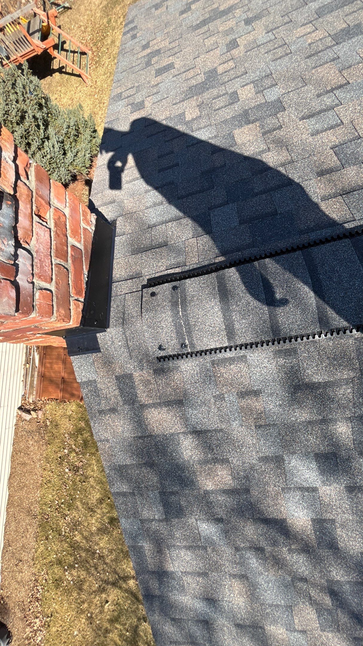 Siding Replacement using Alside Charcoal Smoke and Roof Replacement using Owens Corning Peppercorn by 180 Contractors