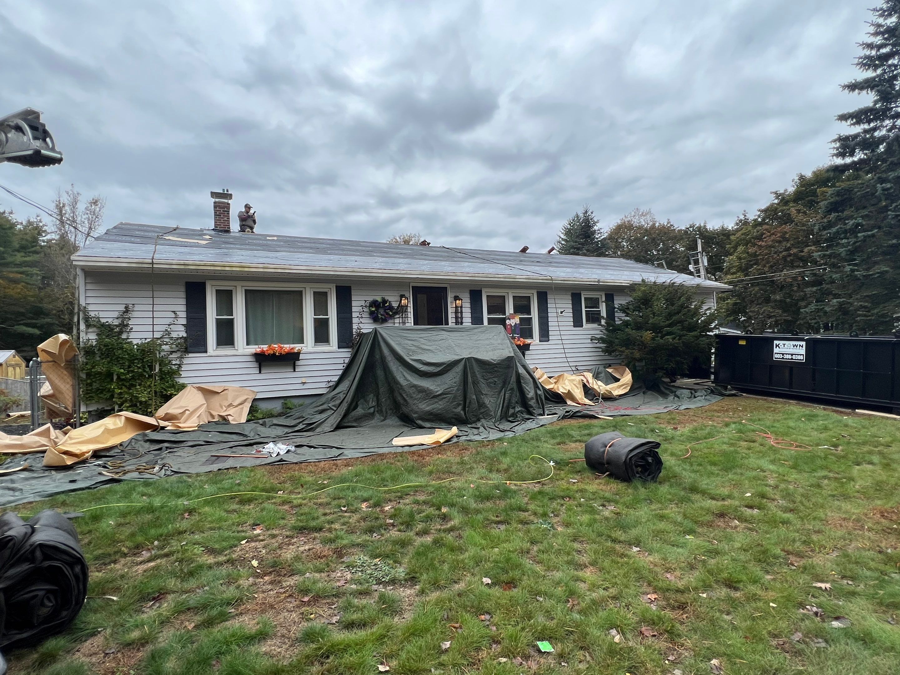 New Roof in Rochester New Hampshire by Tall pine roofing